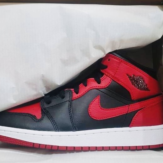 (GS) Jordan 1 Mid Bred Banned 2020 착용 스타일 - 2