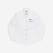 Supreme x Nike Cotton Twill Shirt White - 21SS