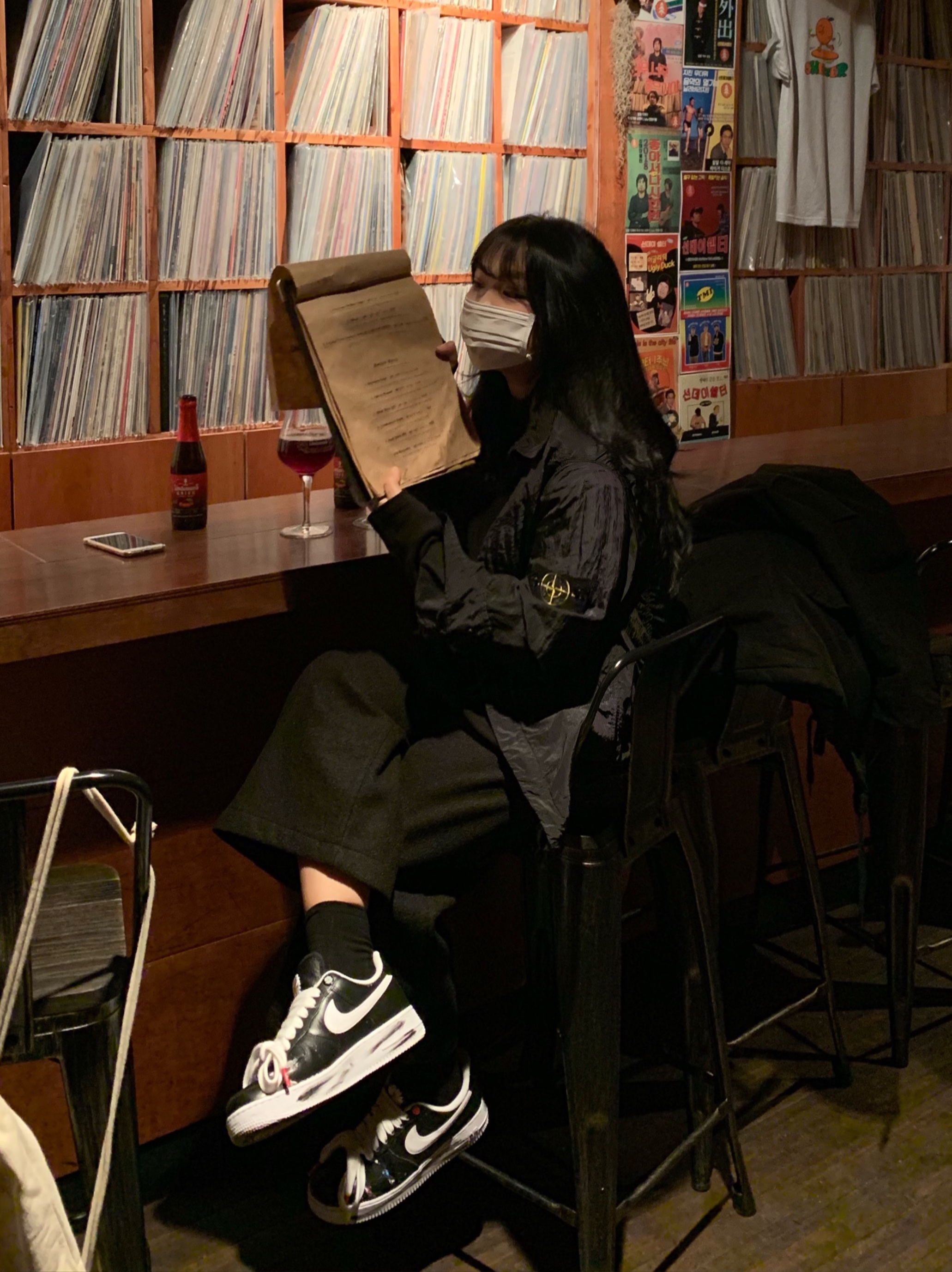 Nike x Peaceminusone Air Force 1 Low Para-Noise ์ฐฉ์ฉ ์คํ์ผ