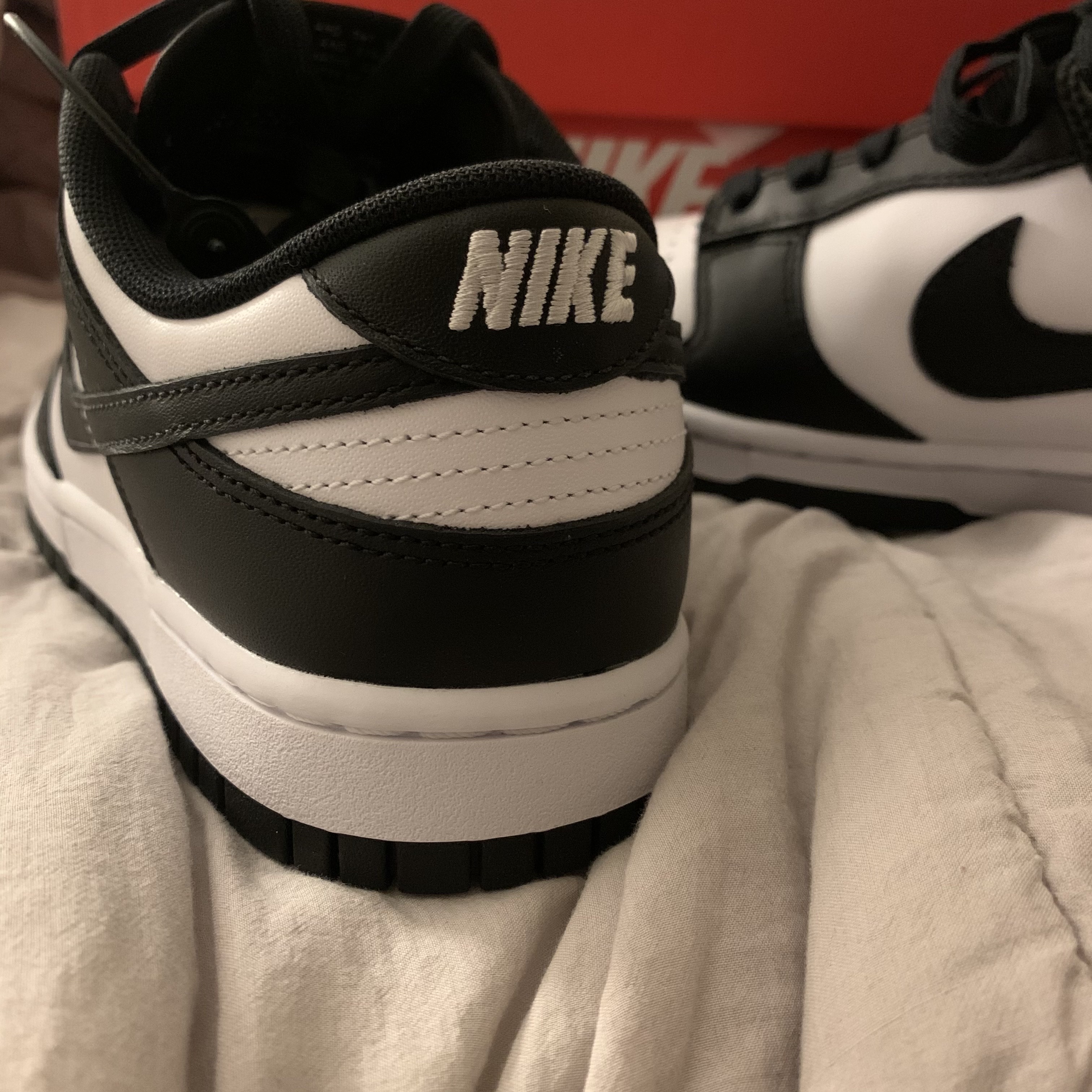 Nike Dunk Low Retro Black 착용 스타일 - 3