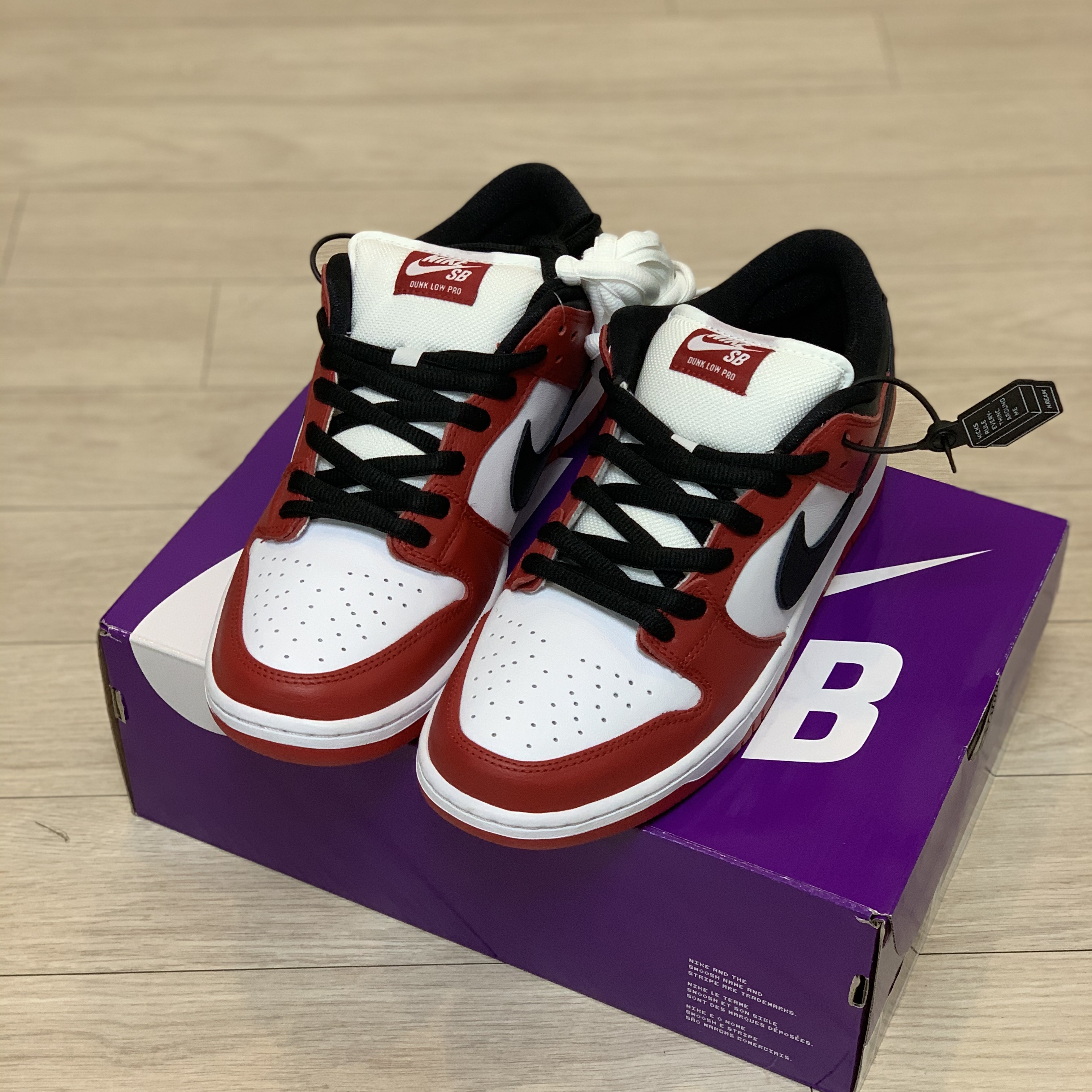 Nike SB Dunk Low Pro Chicago 착용 스타일 - 2
