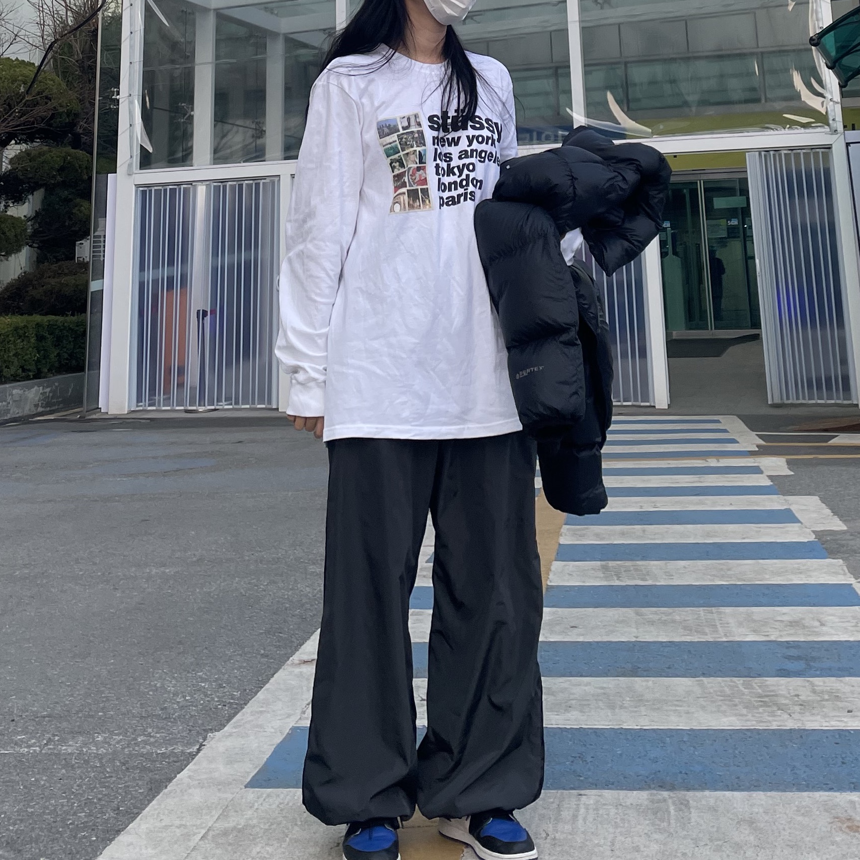 (GS) Jordan 1 Retro High OG Royal Toe 착용 스타일