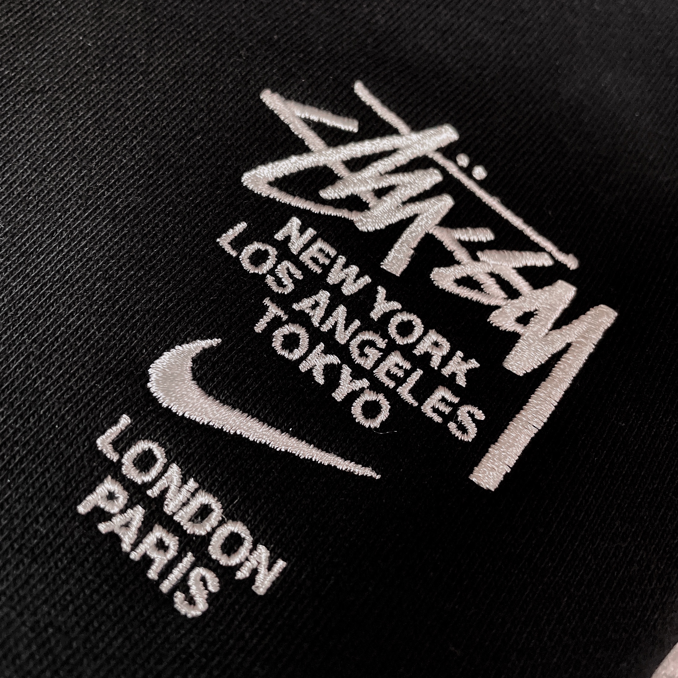 Nike x Stussy NRG ZR Fleece Crewneck Black - US/EU, Nike x Stussy NRG ZR Fleece Pants Black - US/EU 착용 스타일