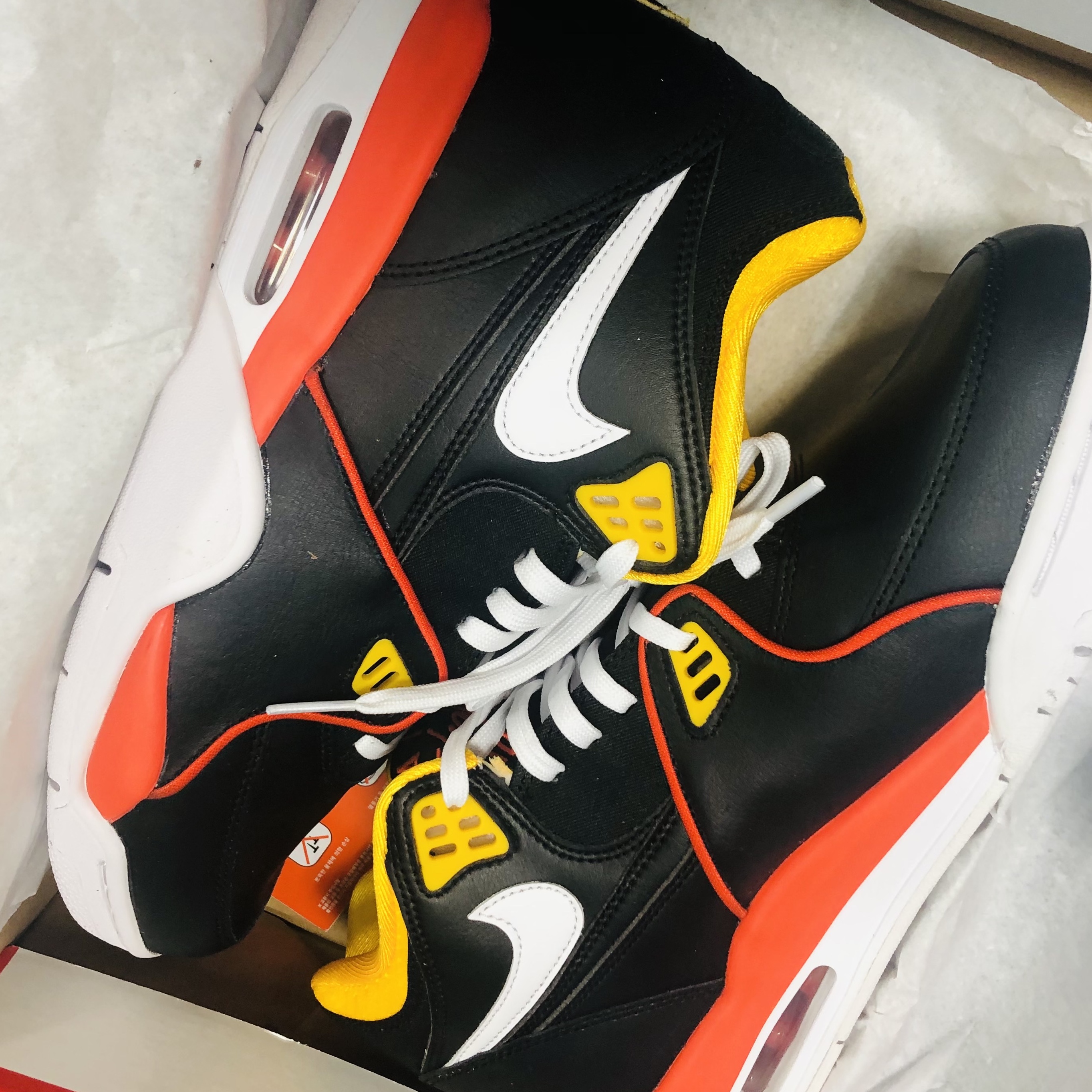 Nike Air Flight 89 Rayguns 착용 스타일