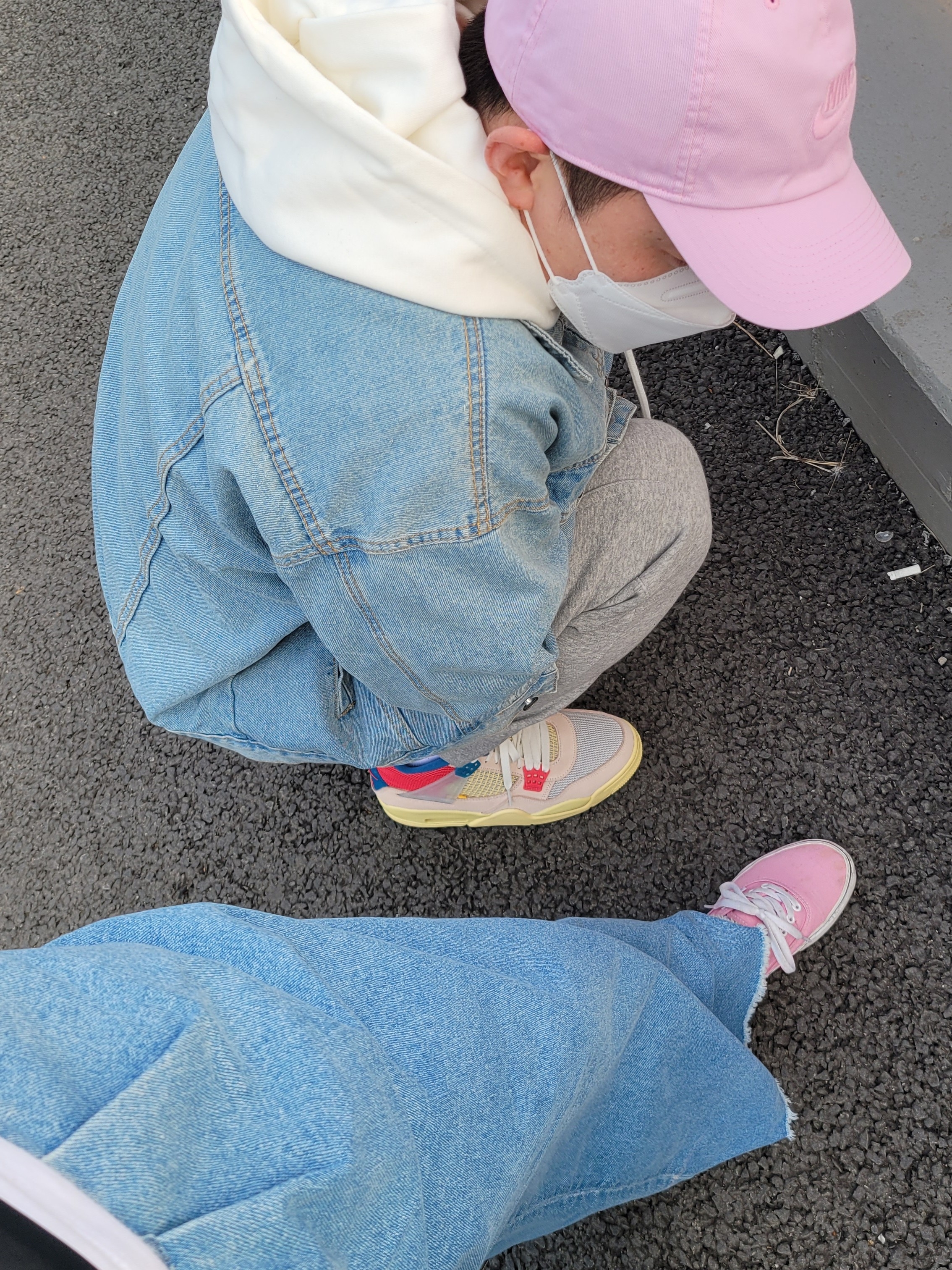 Jordan 4 x Union Retro Guava Ice 착용 스타일 - 2