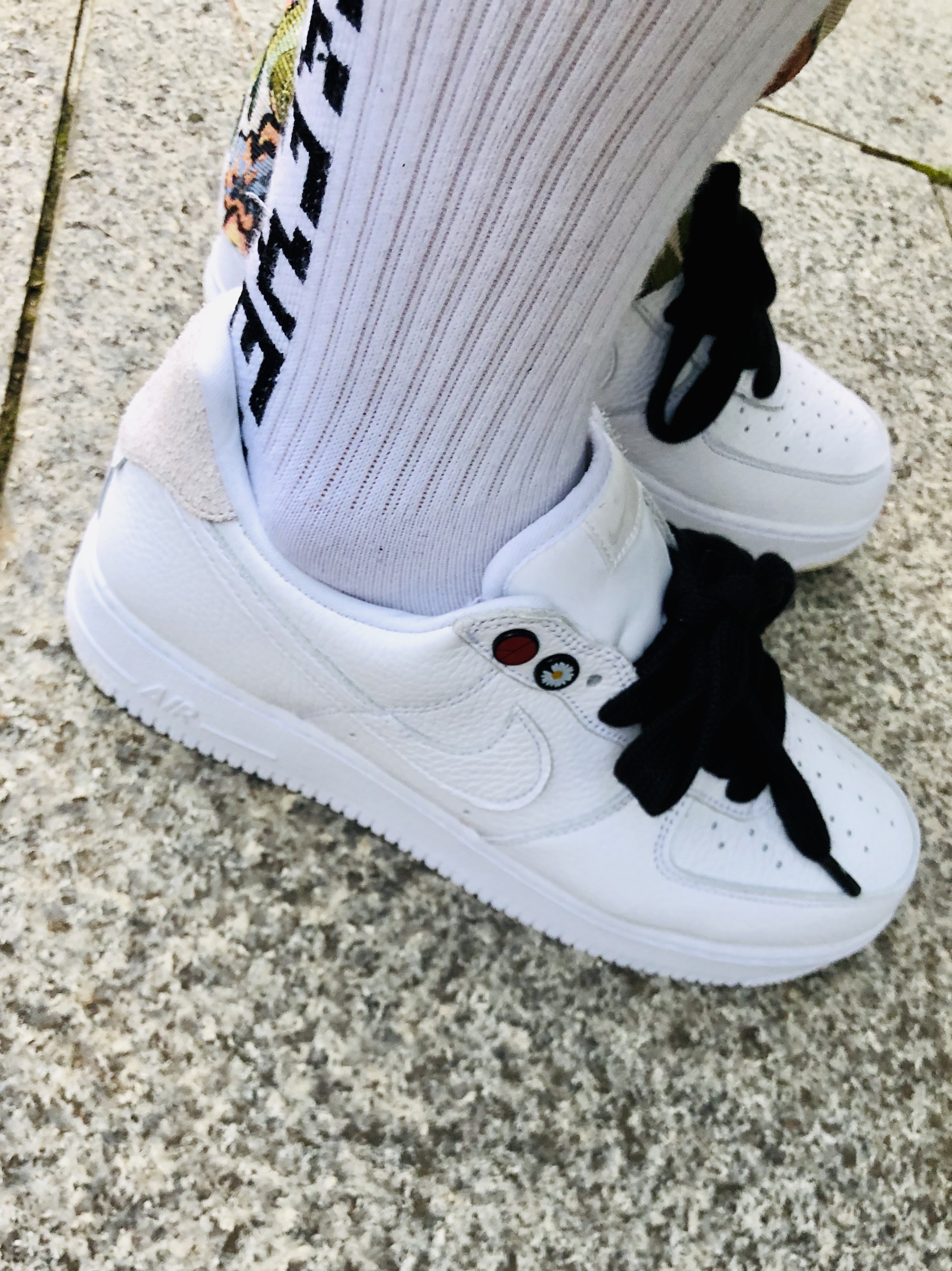 Nike Air Force 1 '07 Craft Vast Grey 착용 스타일 - 5