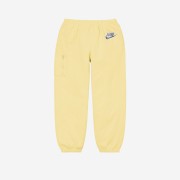 Supreme x Nike Cargo Sweatpants Pale Yellow - 21SS