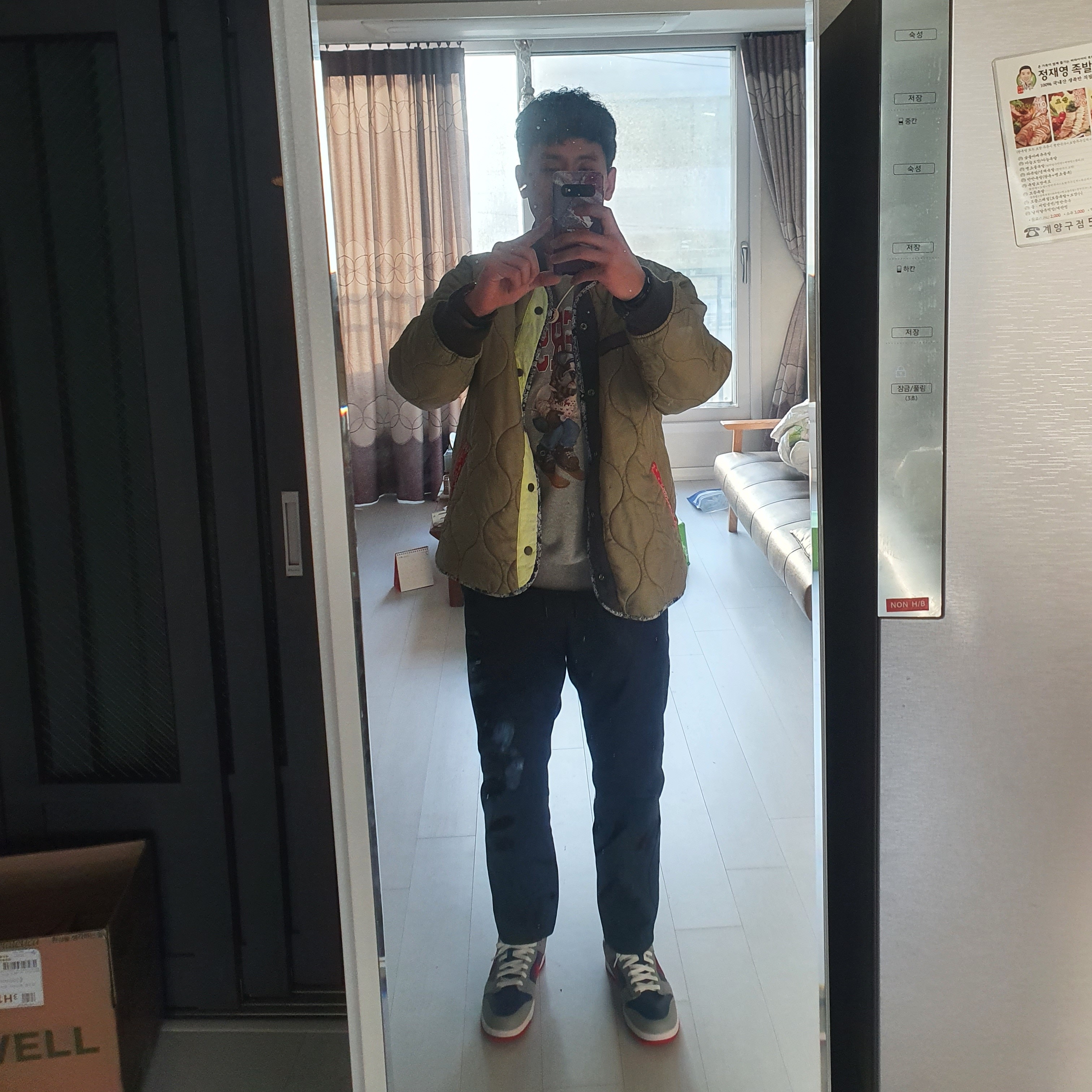 Nike Dunk Low SP Samba 2020 착용 스타일 - 2