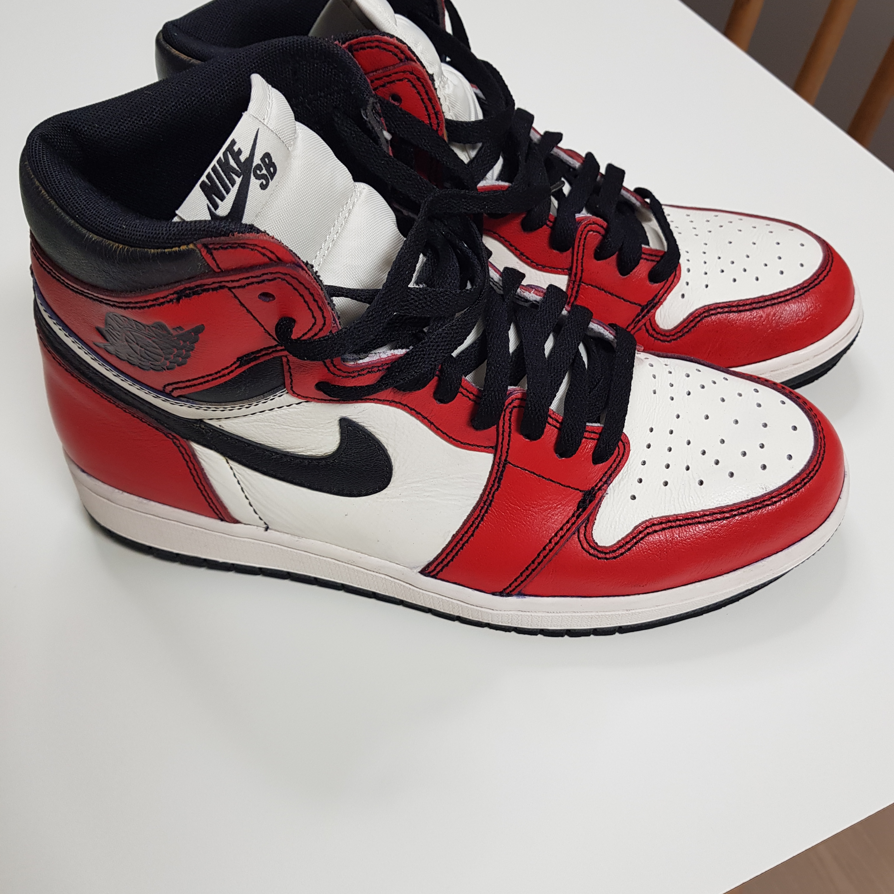 Jordan 1 Retro High OG Defiant SB LA to Chicago 착용 스타일