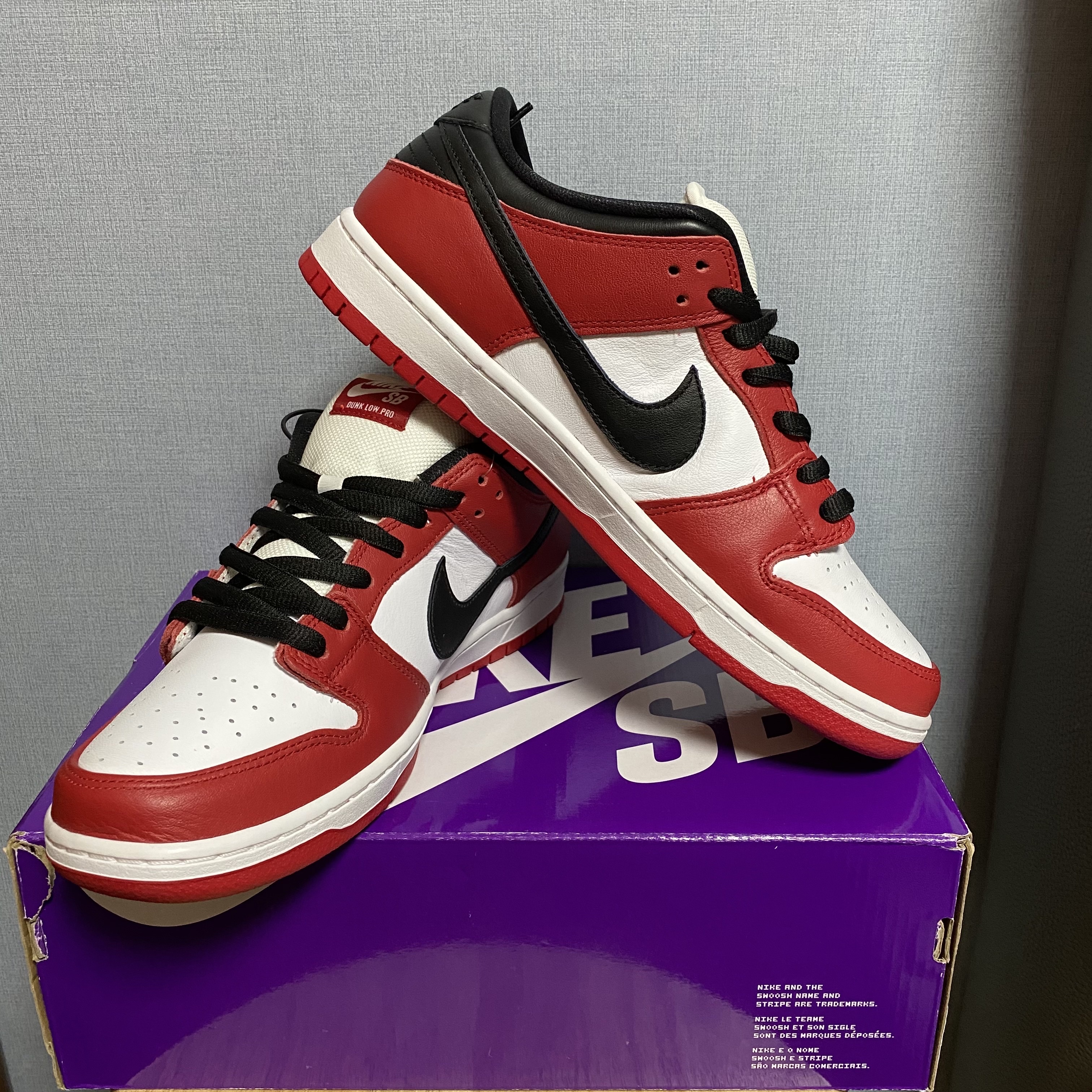 Nike SB Dunk Low Pro Chicago 착용 스타일 - 2