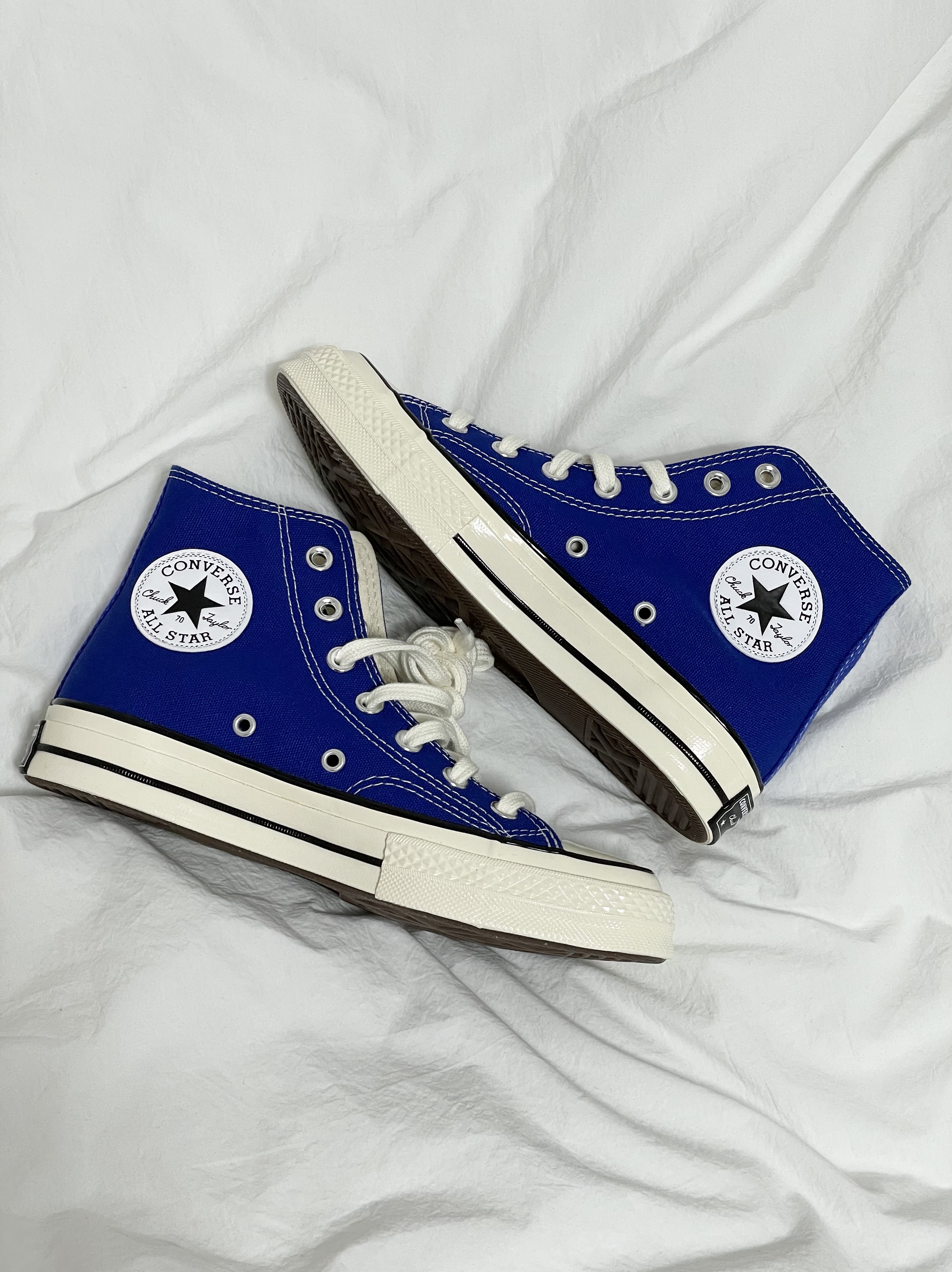 Converse Chuck 70 High Rush Blue 착용 스타일