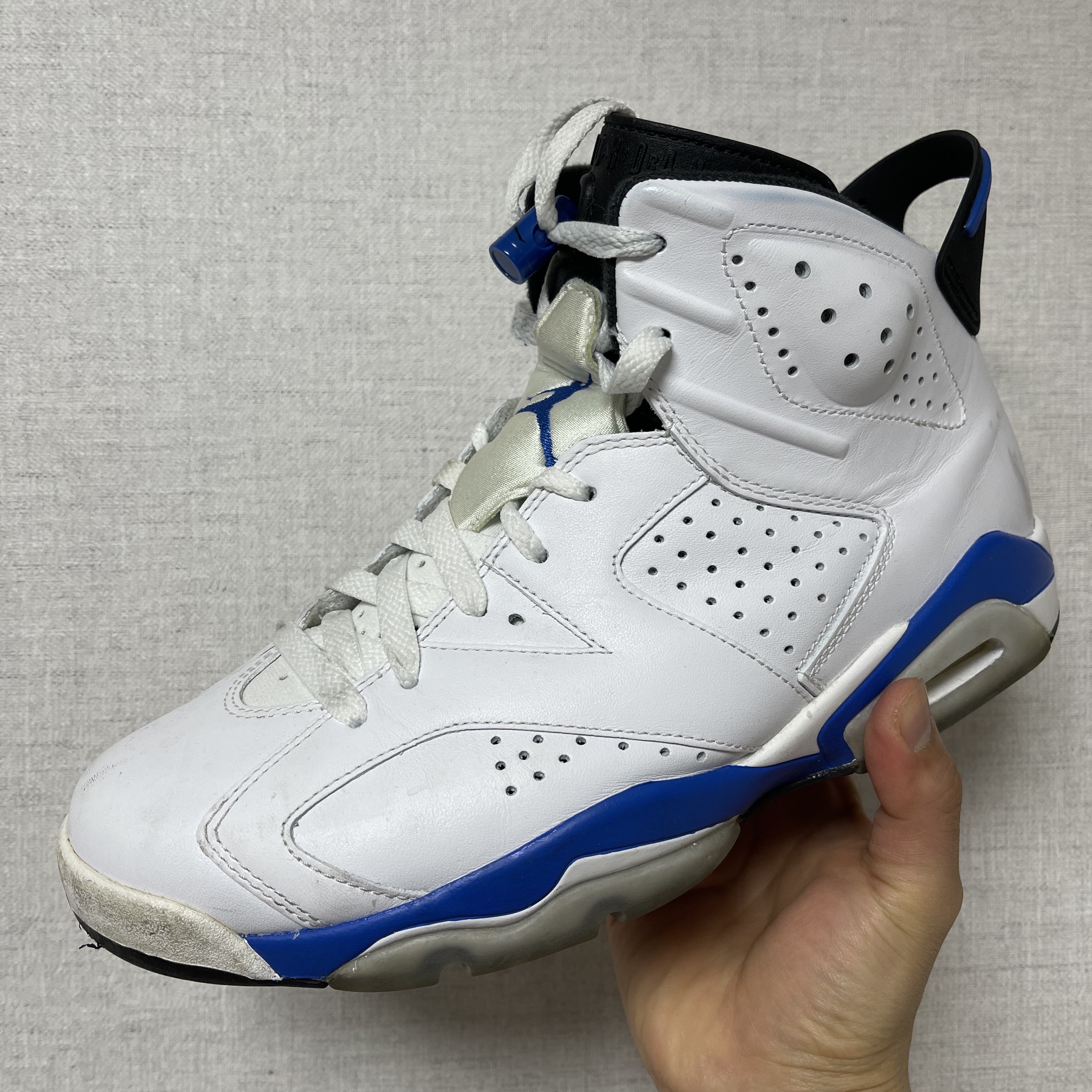 Jordan 6 Retro Sport Blue 2014 착용 스타일