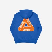 Palace Tri-Chenille Hood Blue - 20SS