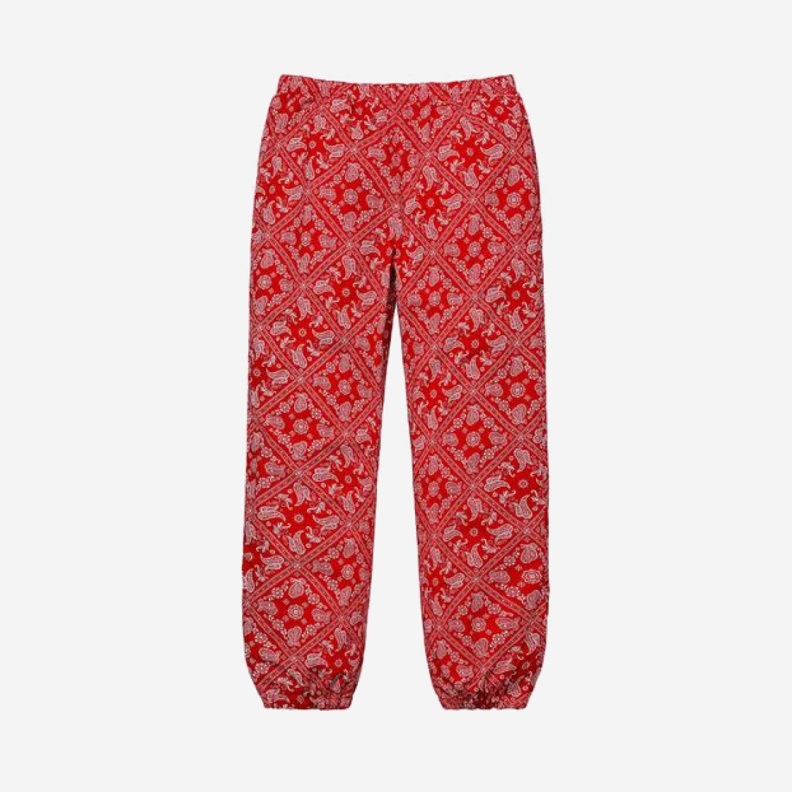 Supreme Bandana Track Pants Red - 18SS 상세 이미지 1