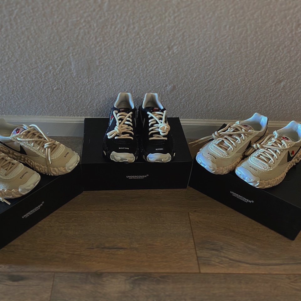 Nike x Undercover Overbreak SP Overcast, Nike x Undercover Overbreak SP Black 착용 스타일