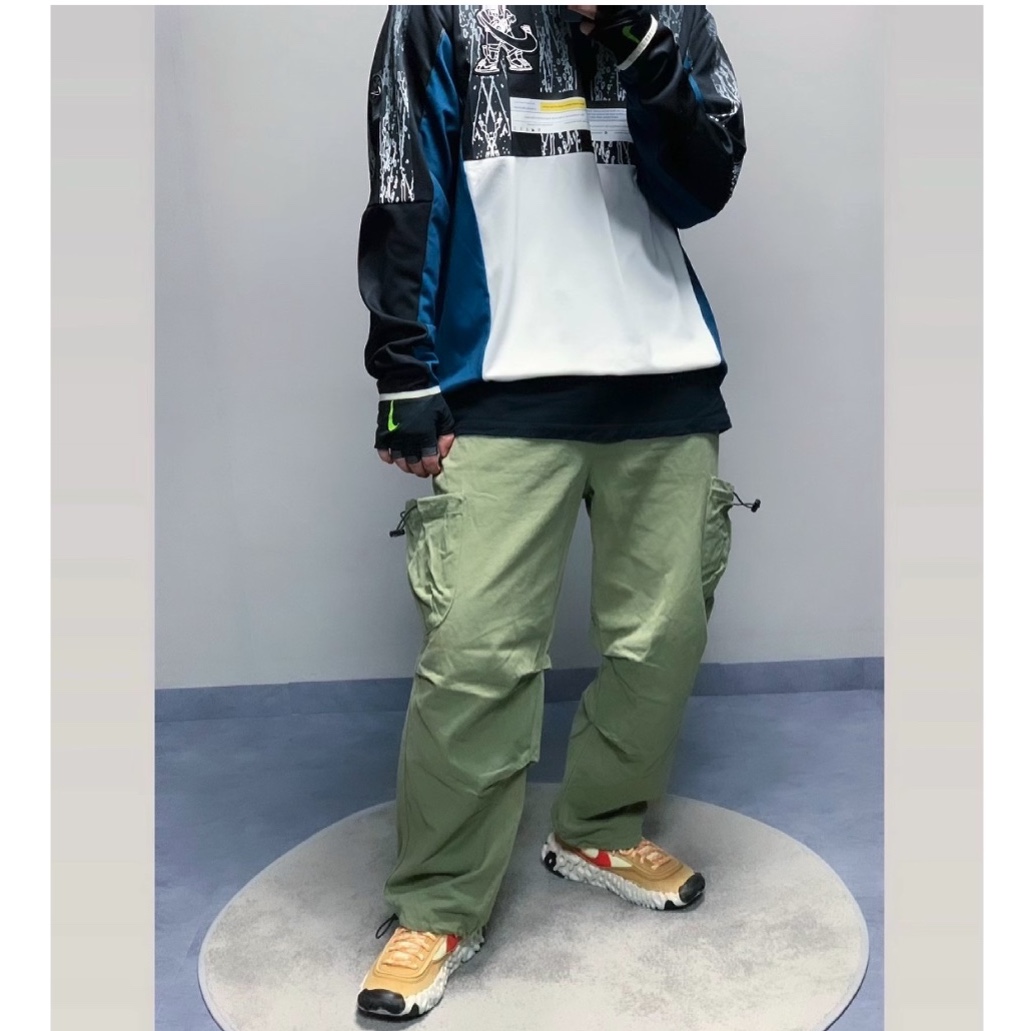 Nike Overbreak SP Fossil, Nike x Cav Empt Long Sleeve Graphic Shirt Jersey 착용 스타일