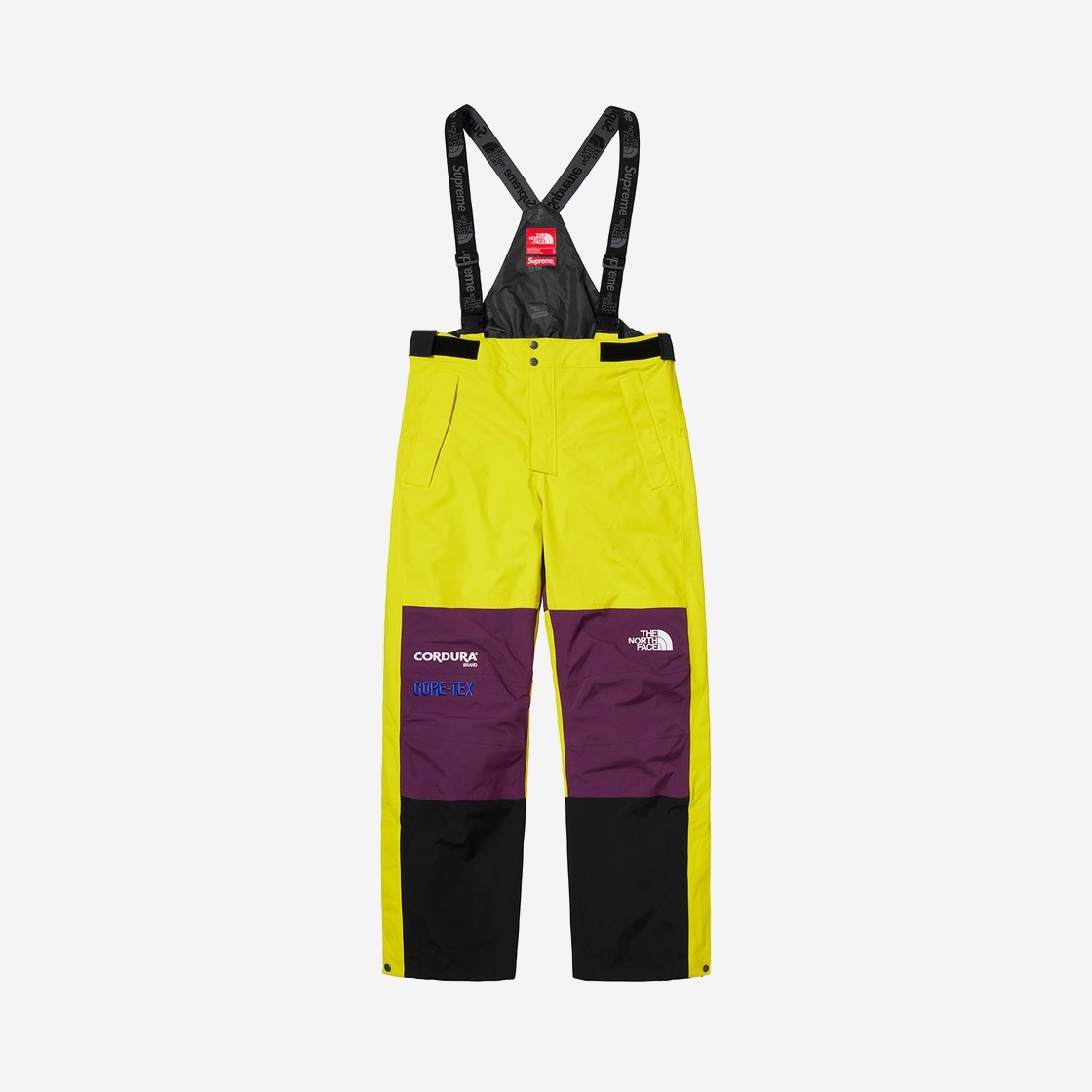 Supreme x The North Face Expedition Pants Sulphur - 18FW 상세 이미지 1