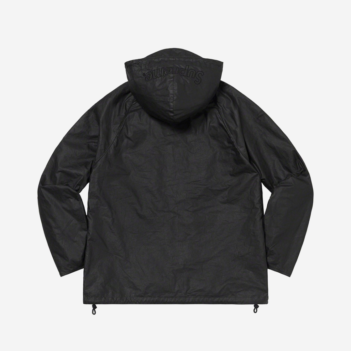 Supreme x Barbour Lightweight Waxed Cotton Field Jacket Black - 20SS 상세 이미지 3