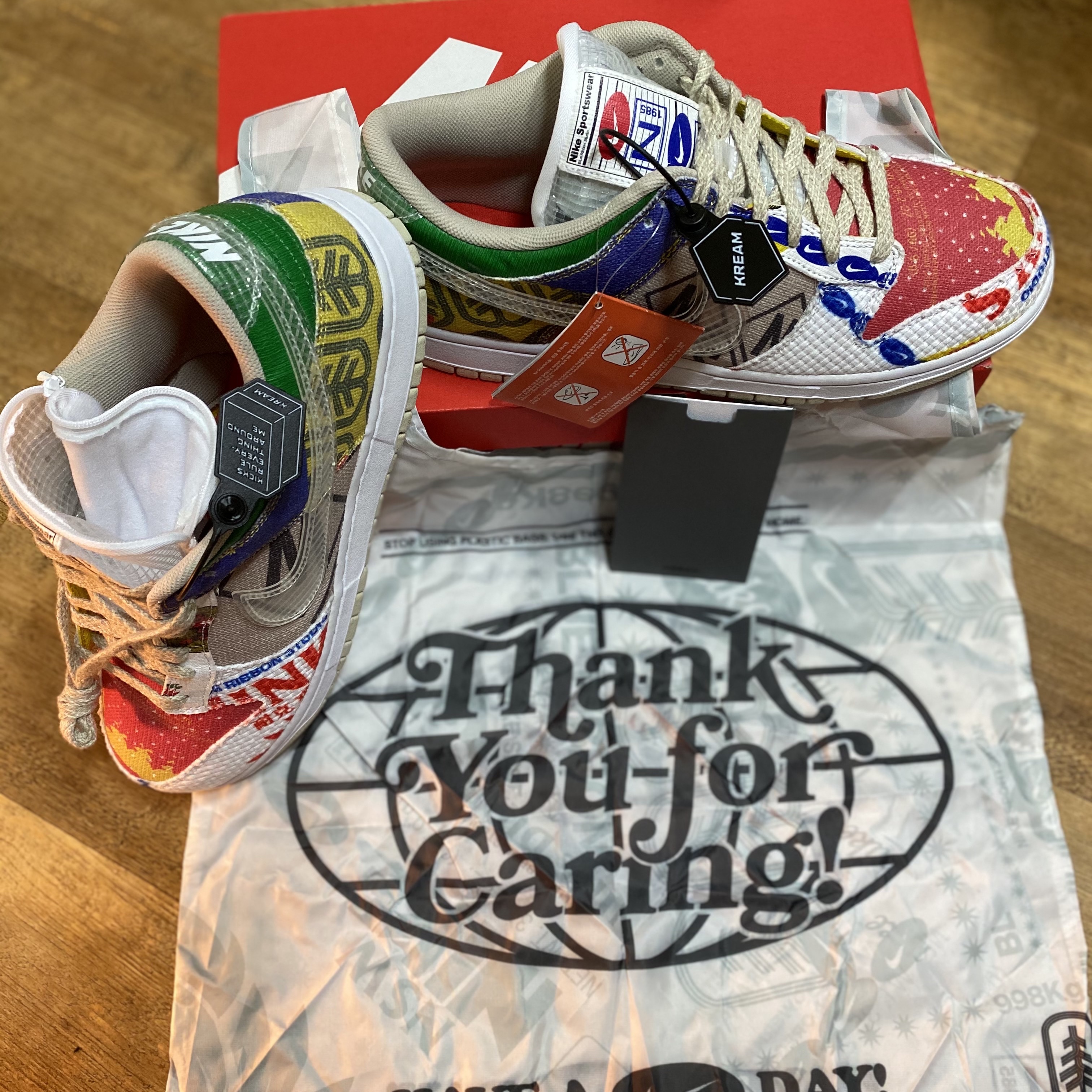 Nike Dunk Low SP City Market 착용 스타일