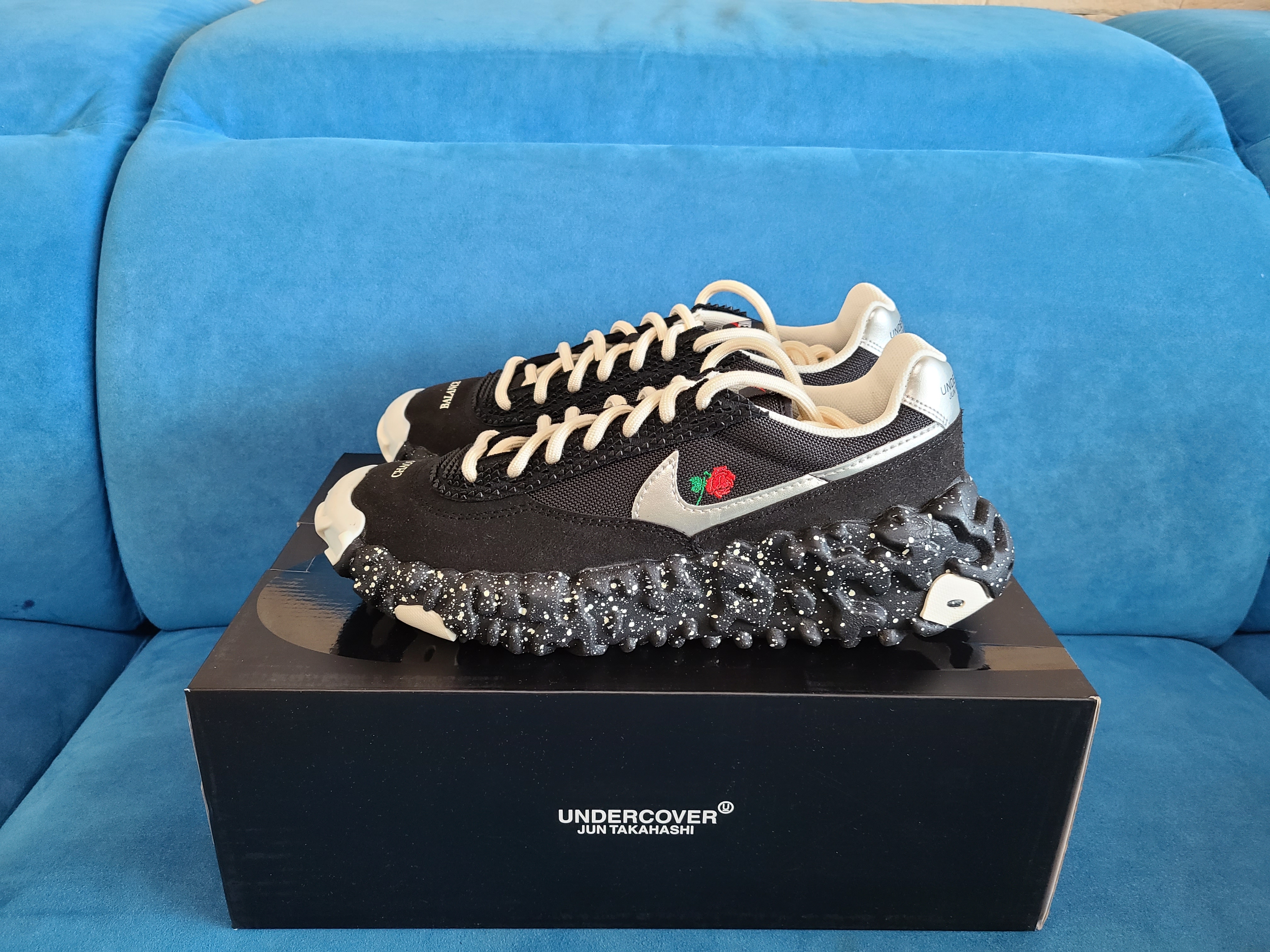 Nike x Undercover Overbreak SP Black 착용 스타일 - 2