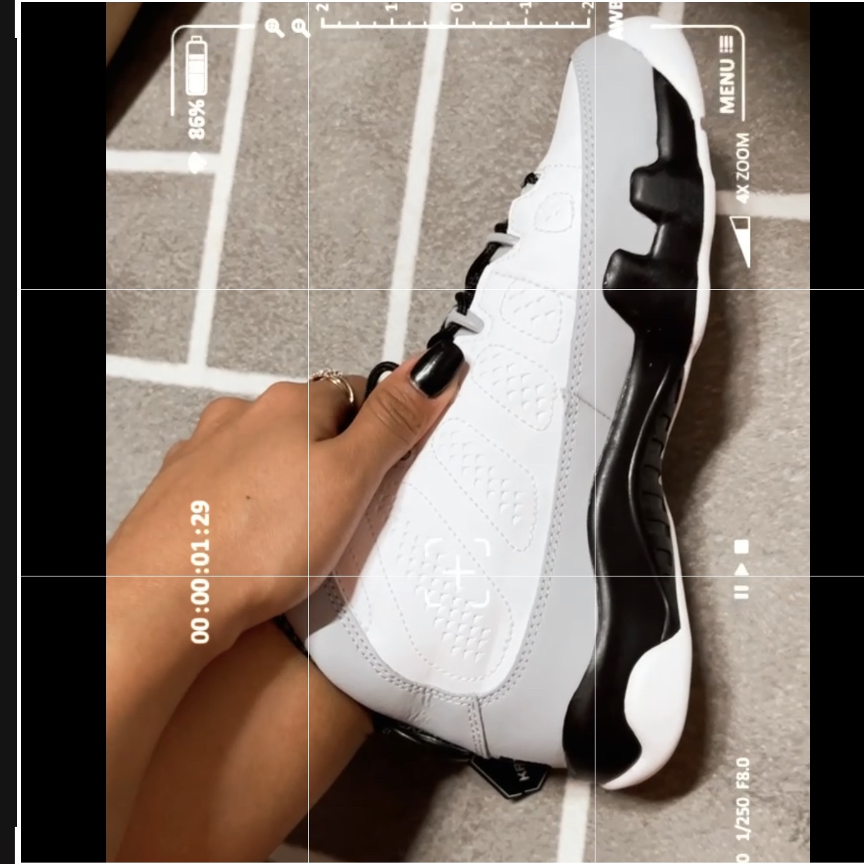 (GS) Jordan 9 Retro Barons 착용 스타일 - 2