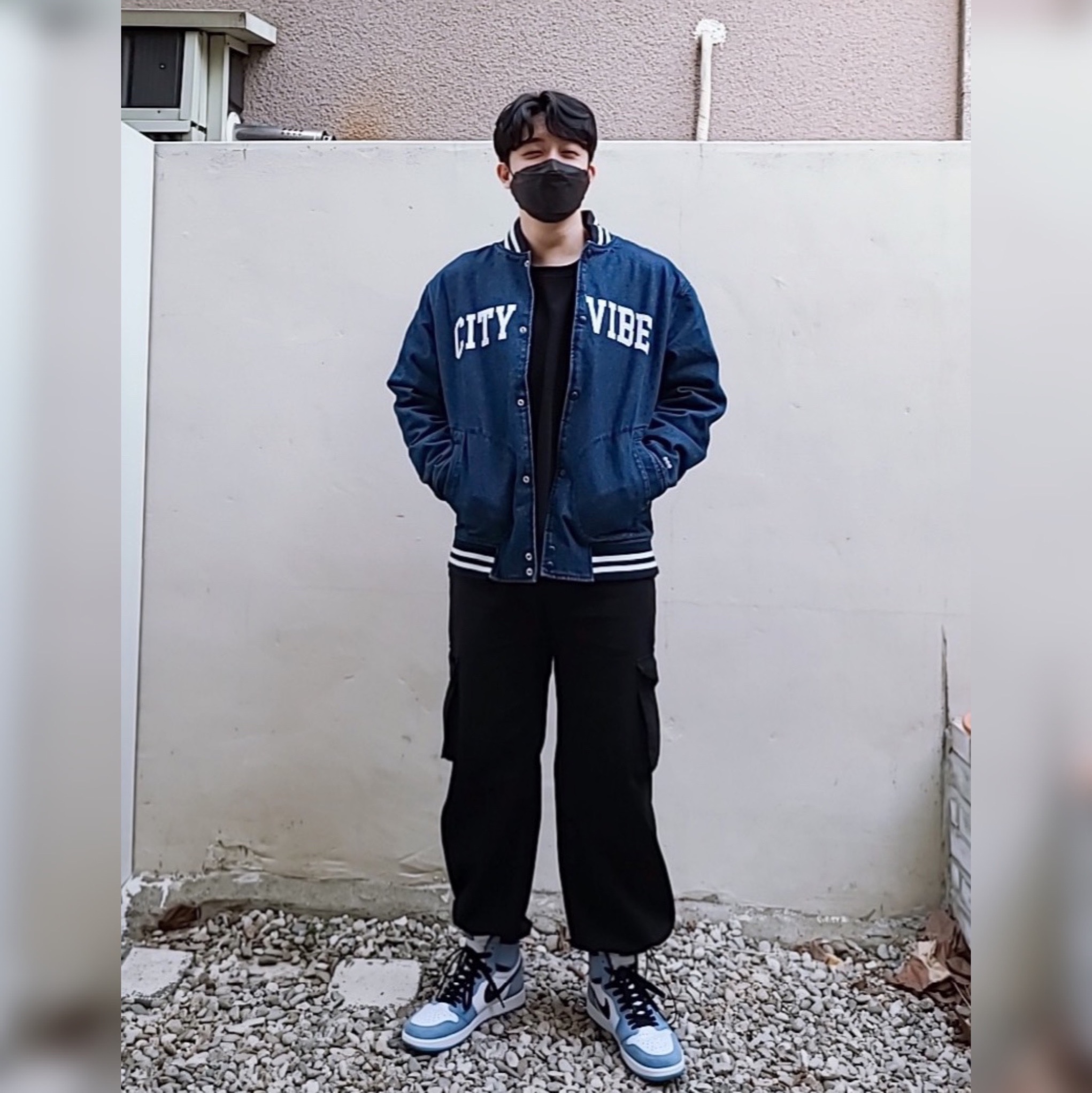 Jordan 1 Retro High OG University Blue 착용 스타일