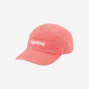Supreme Washed Chino Twill Camp Cap Coral - 21SS