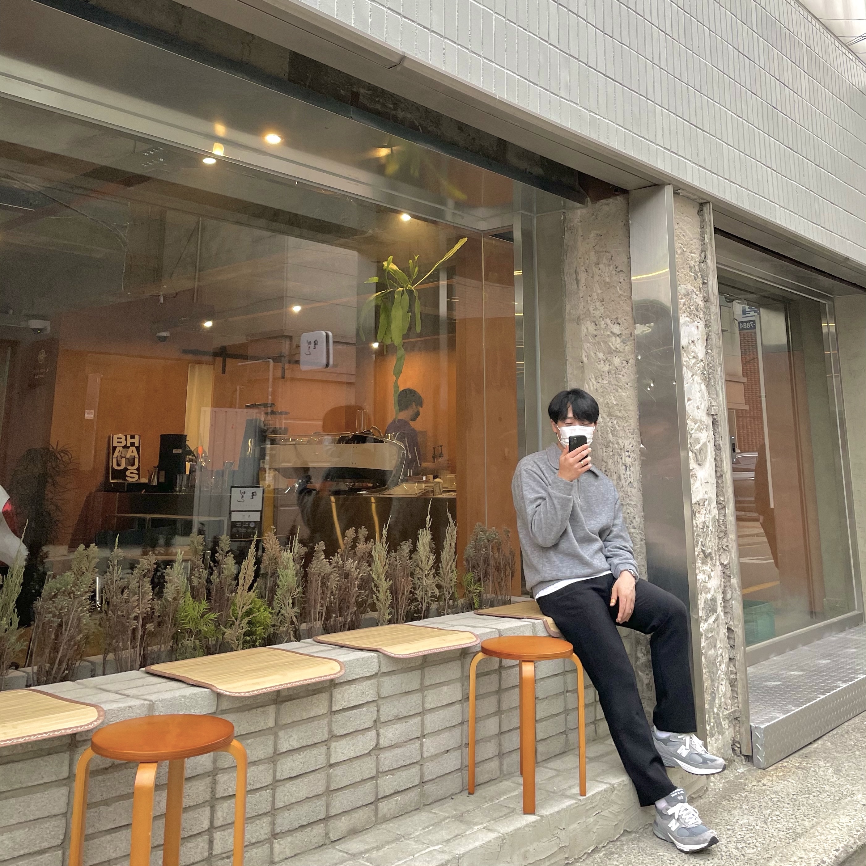 New Balance 993 Made in USA Grey - D Standard 착용 스타일