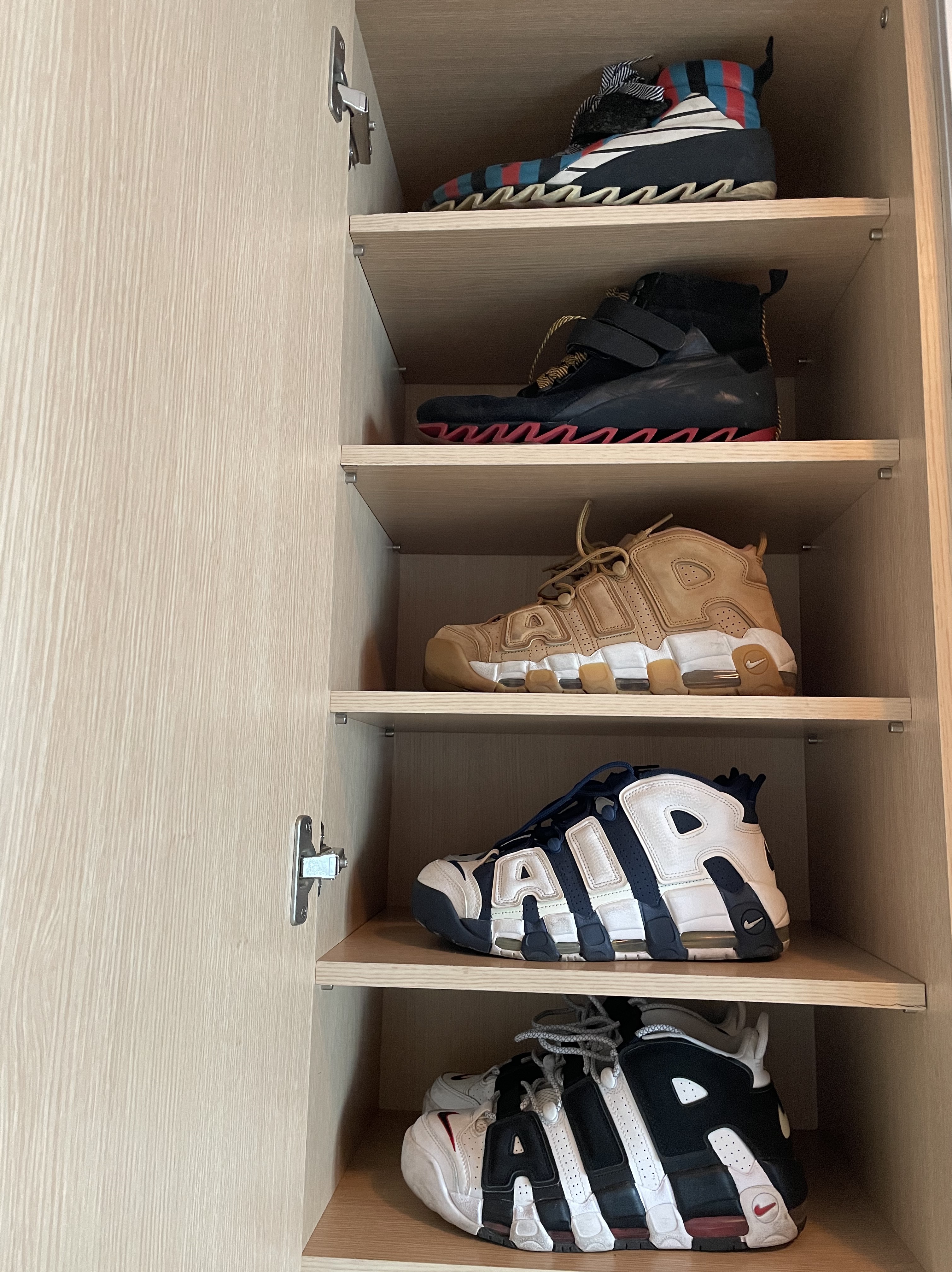 Nike Air More Uptempo Scottie Pippen, Nike Air More Uptempo Olympic 2020 착용 스타일