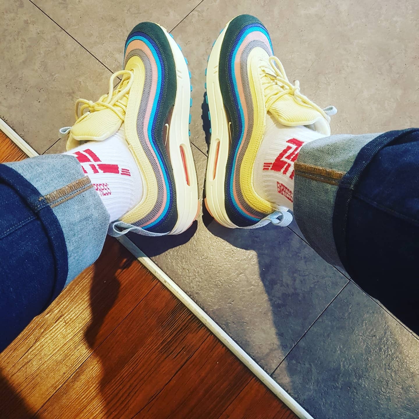 Nike x Sean Wotherspoon Air Max 1/97 착용 스타일