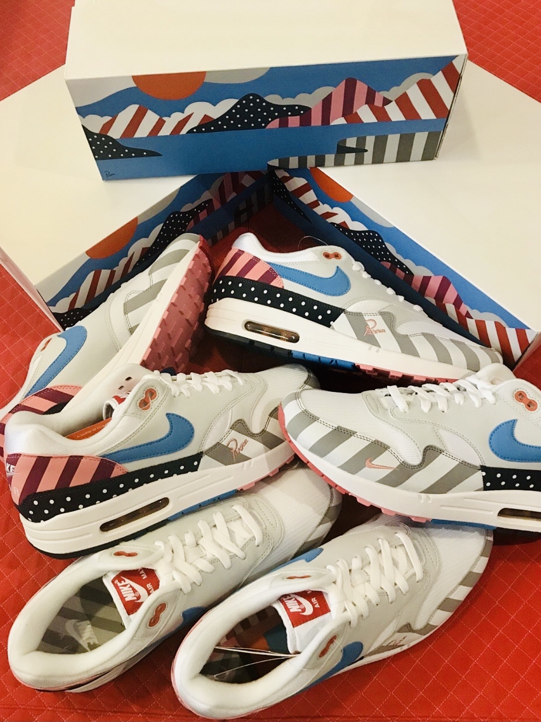 Nike x Parra Air Max 1 2018 ์ฐฉ์ฉ ์คํ์ผ - 1
