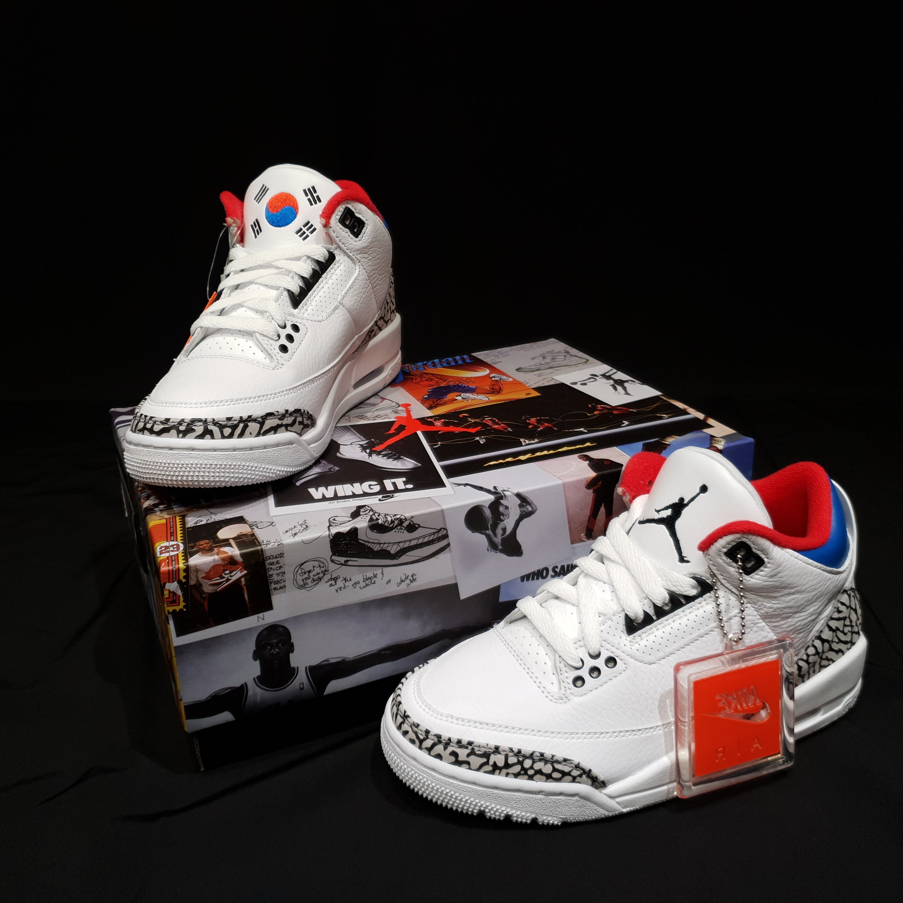 (W) Jordan 3 Retro Seoul 착용 스타일 - 5
