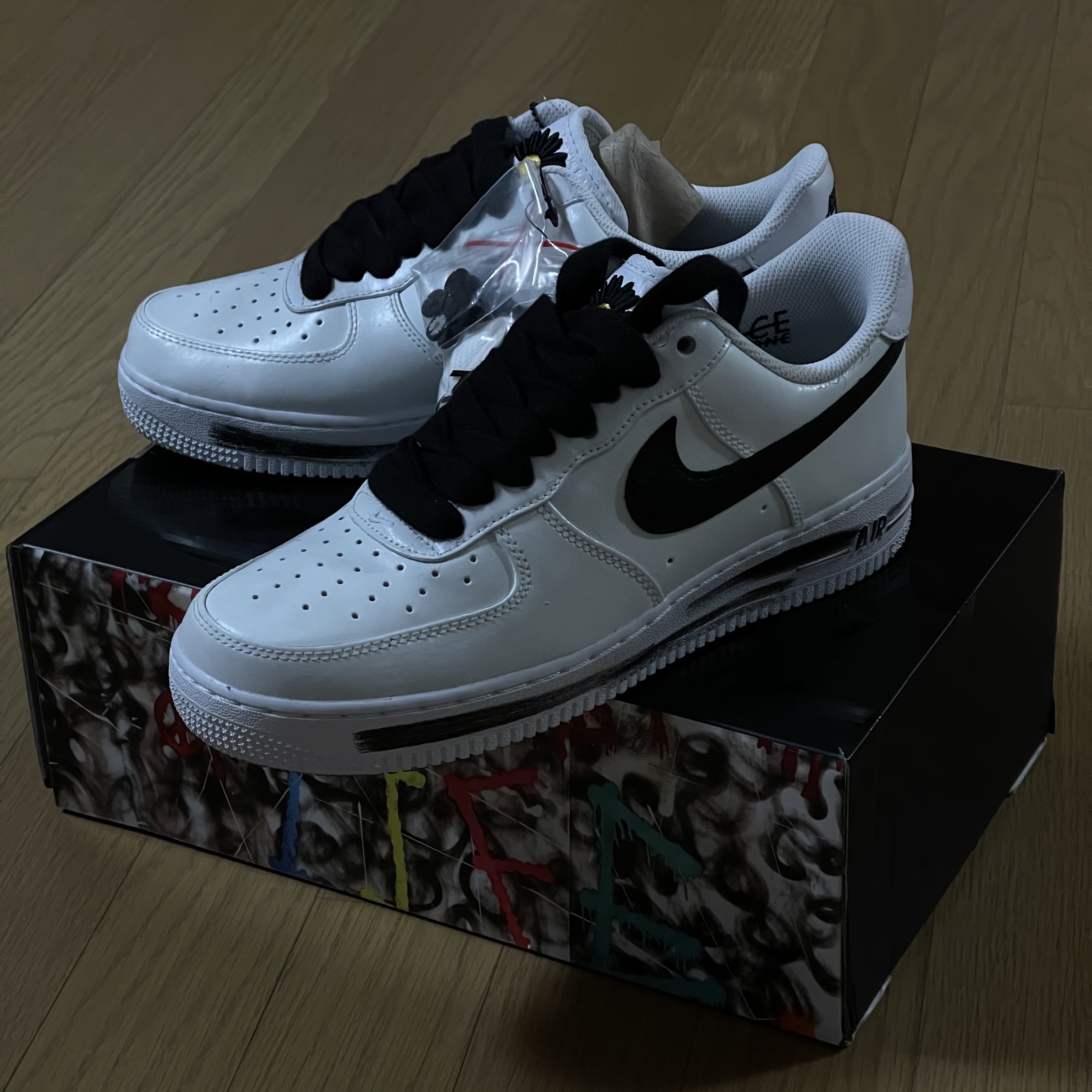 Nike x Peaceminusone Air Force 1 Low Para-Noise 2.0 착용 스타일