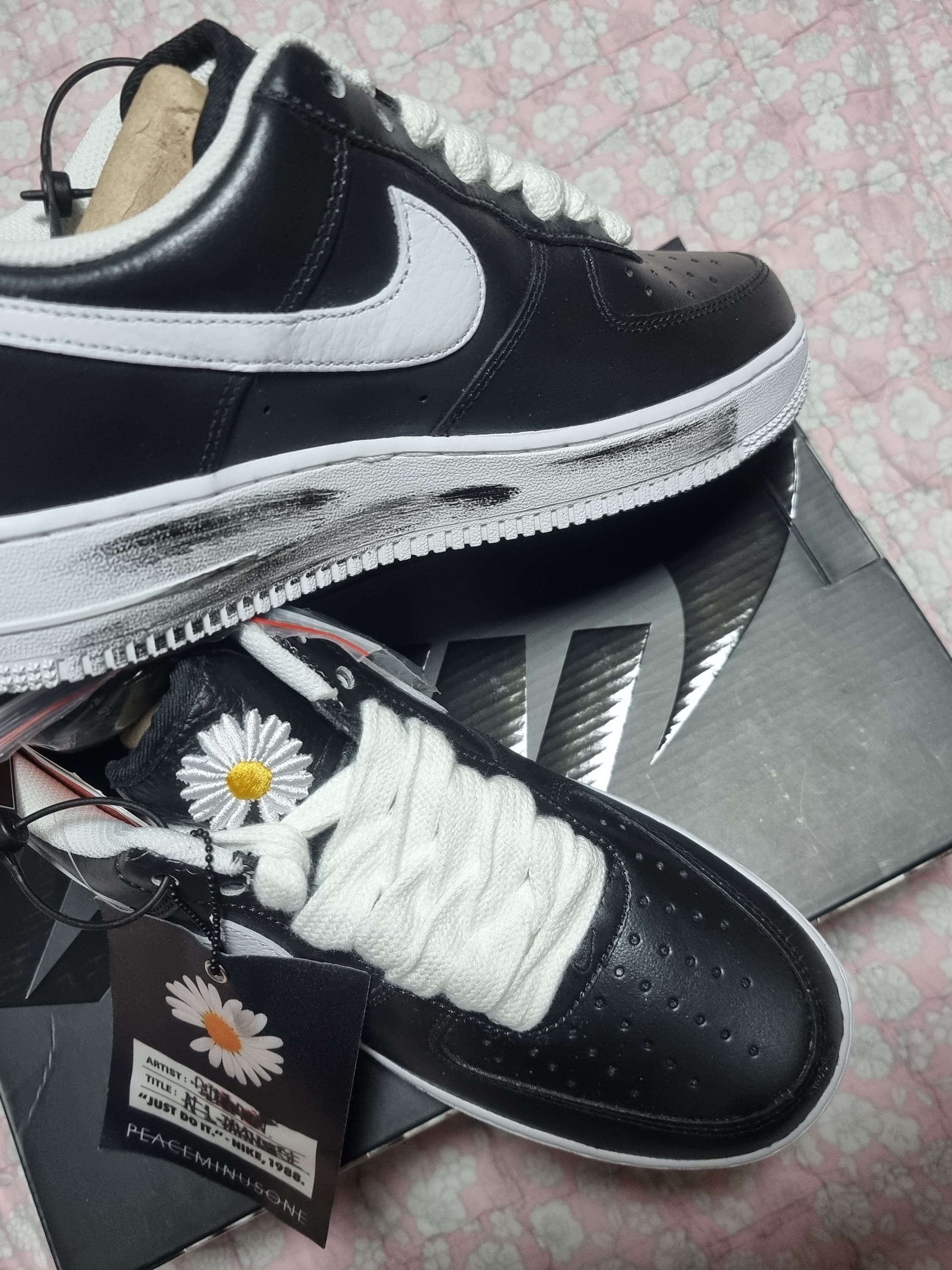 Nike x Peaceminusone Air Force 1 Low Para-Noise 착용 스타일 - 2
