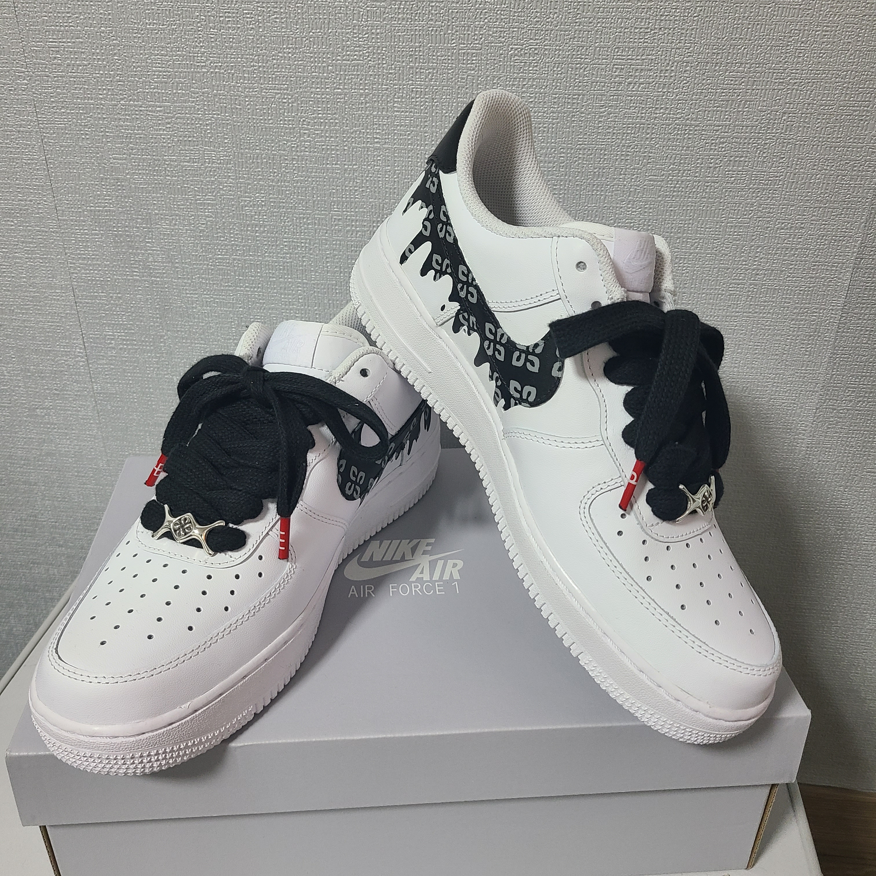 Nike Air Force 1 '07 Low White 착용 스타일