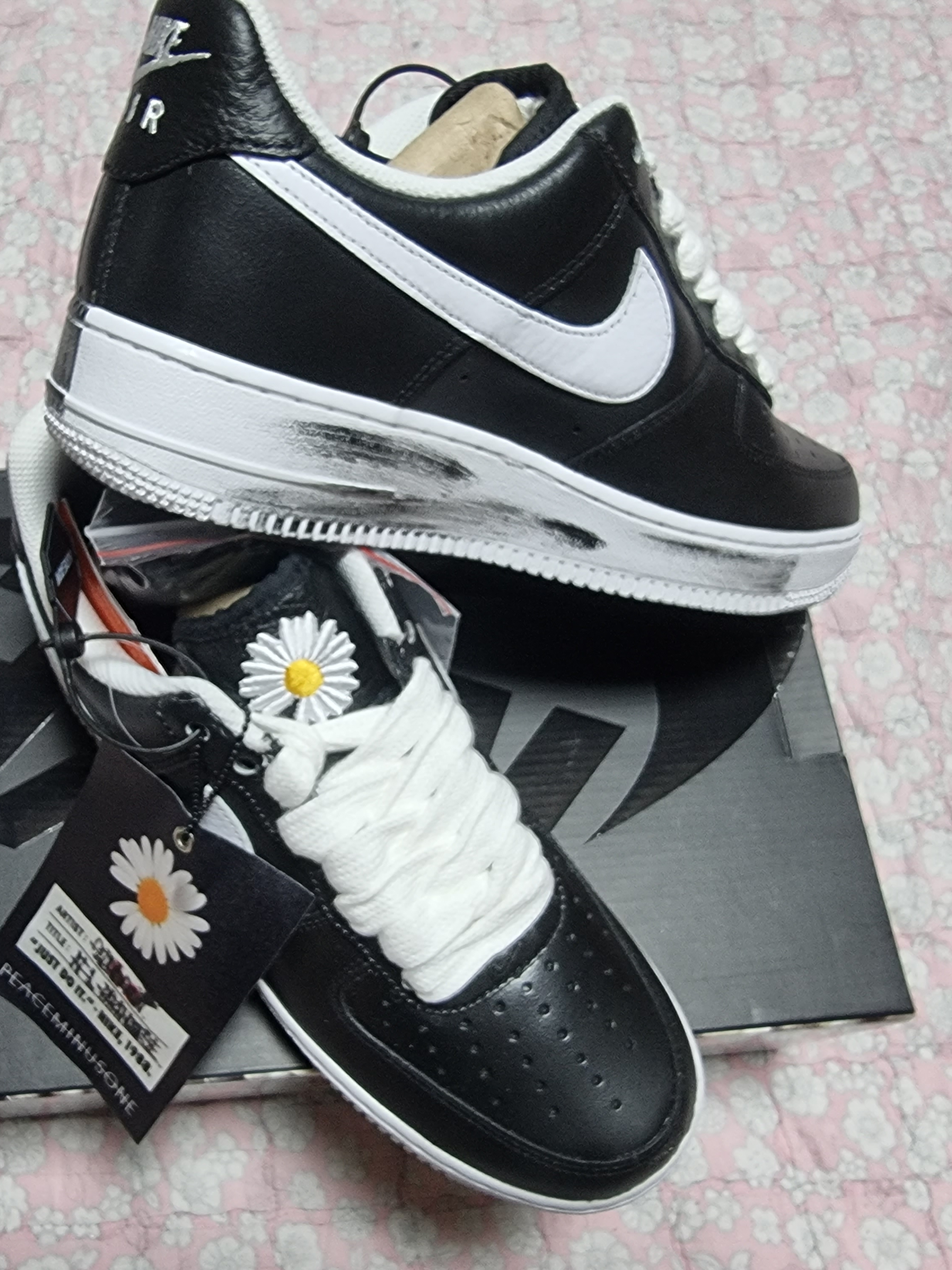 Nike x Peaceminusone Air Force 1 Low Para-Noise 착용 스타일 - 3