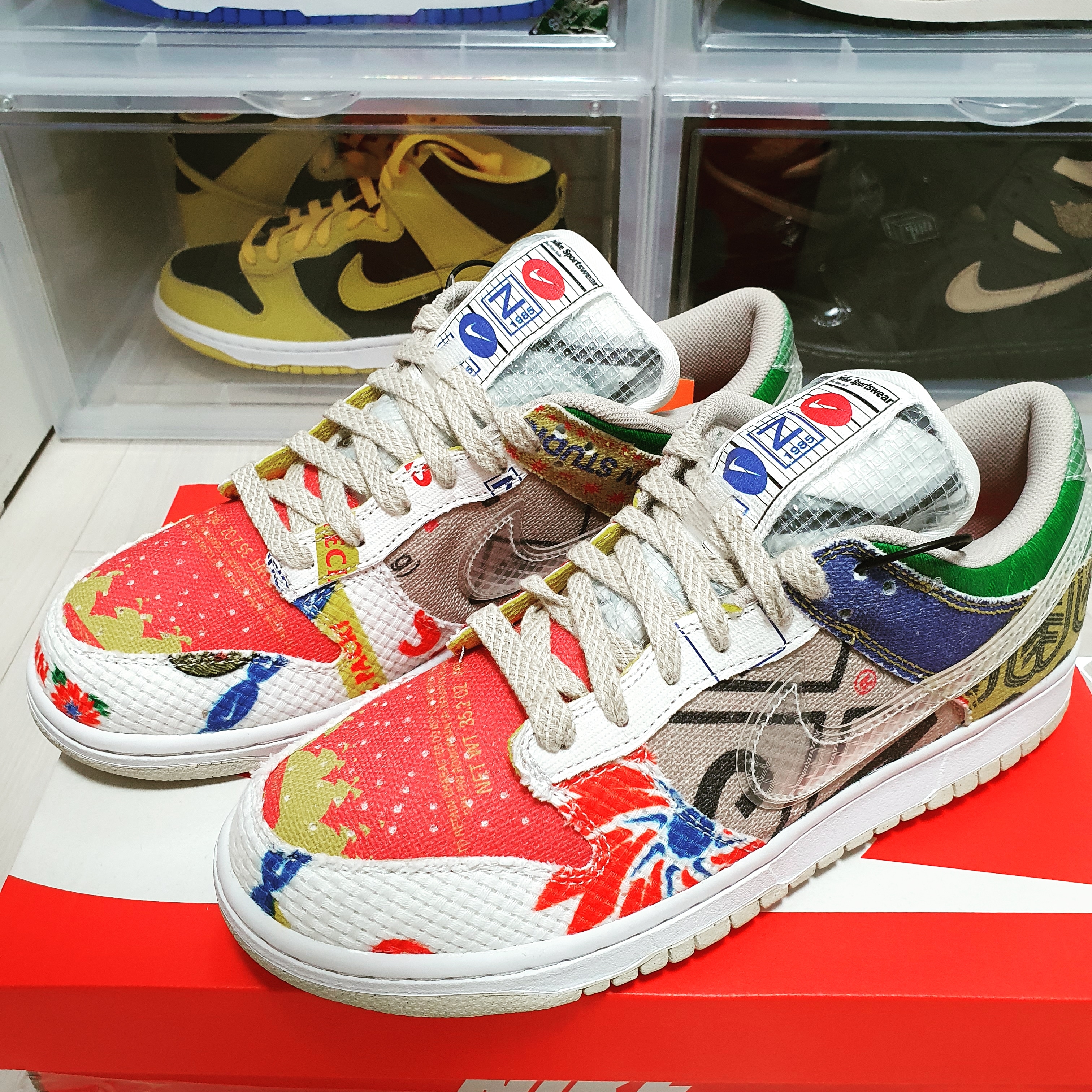 Nike Dunk Low SP City Market 착용 스타일