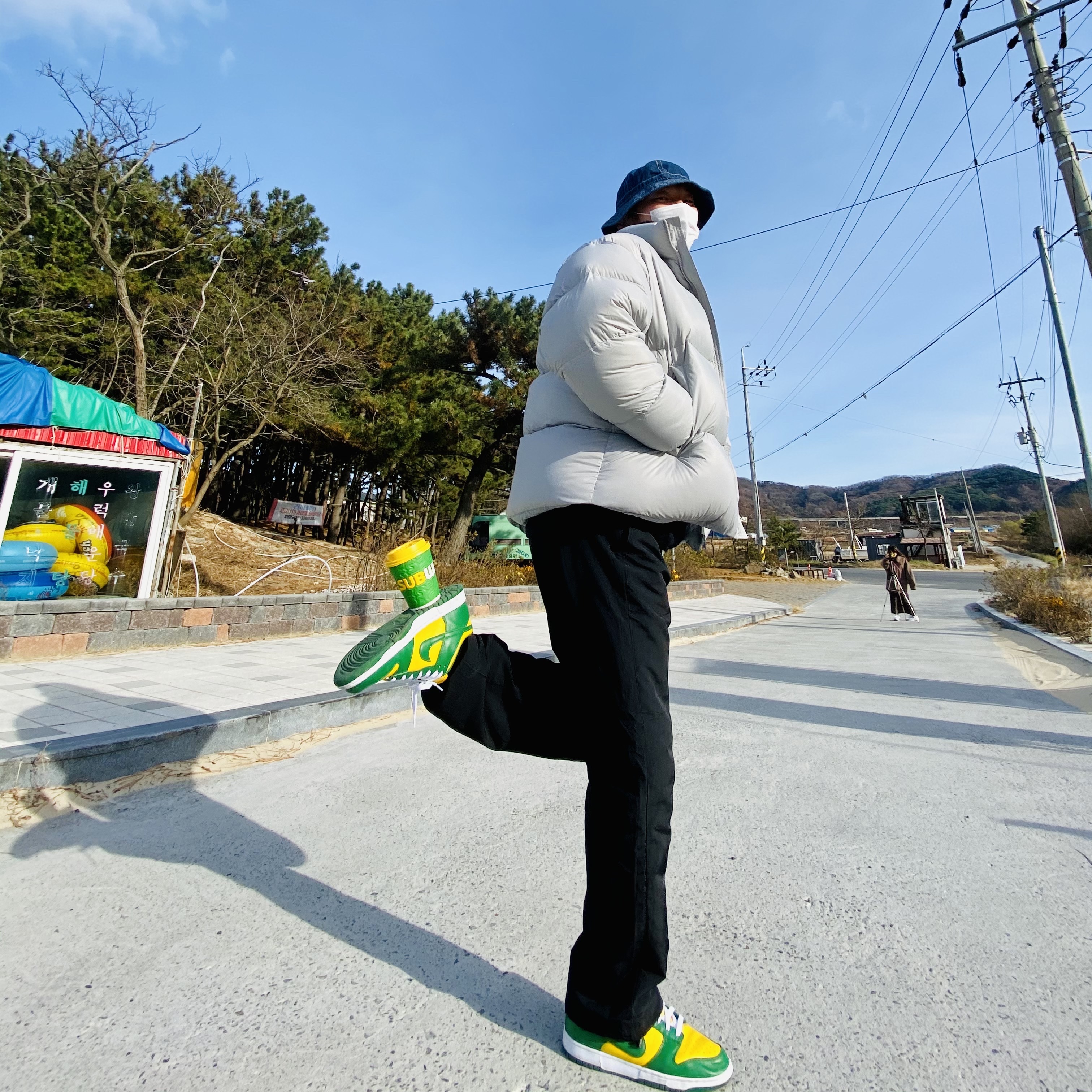 Nike Dunk Low SP Brazil 2020 착용 스타일