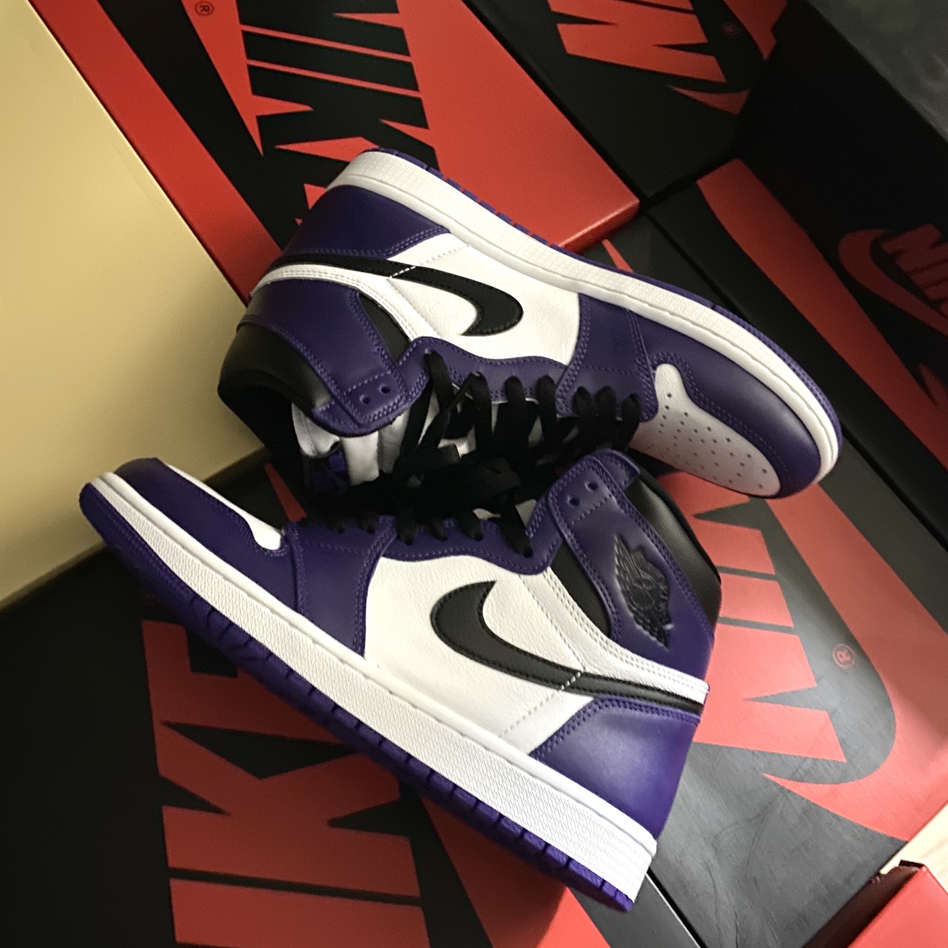 Jordan 1 Retro High OG Court Purple 2020 착용 스타일