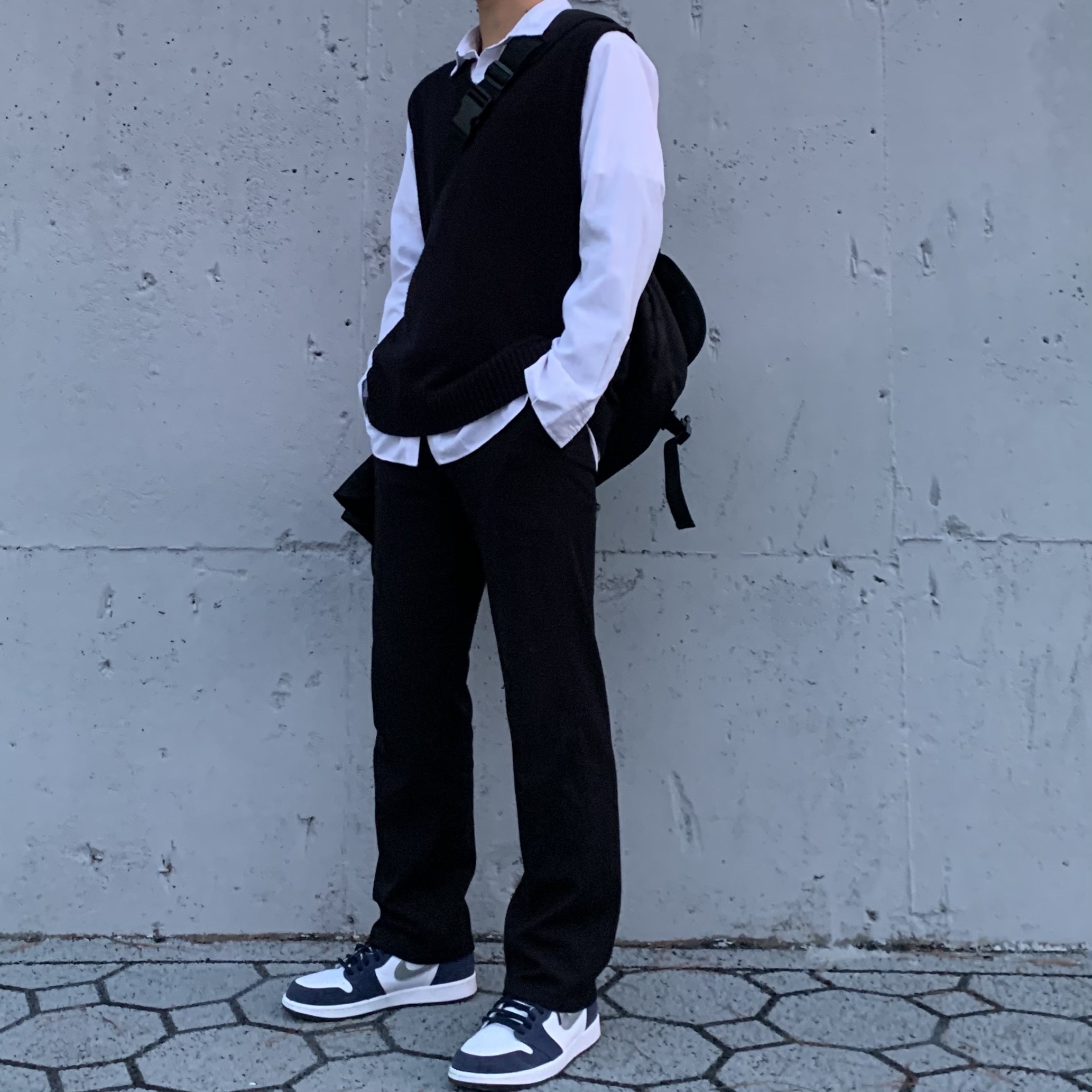Jordan 1 Retro High OG CO.JP Midnight Navy 착용 스타일