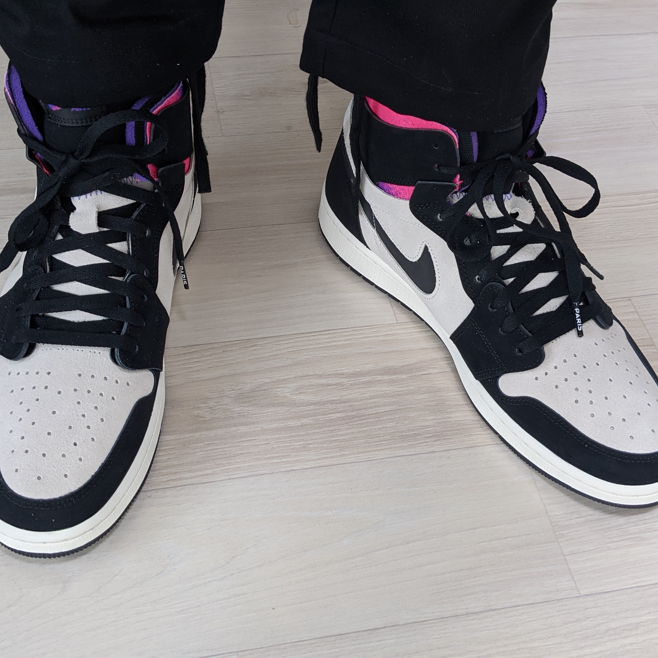 Jordan 1 x Paris Saint-Germain Zoom Air CMFT 착용 스타일 - 2