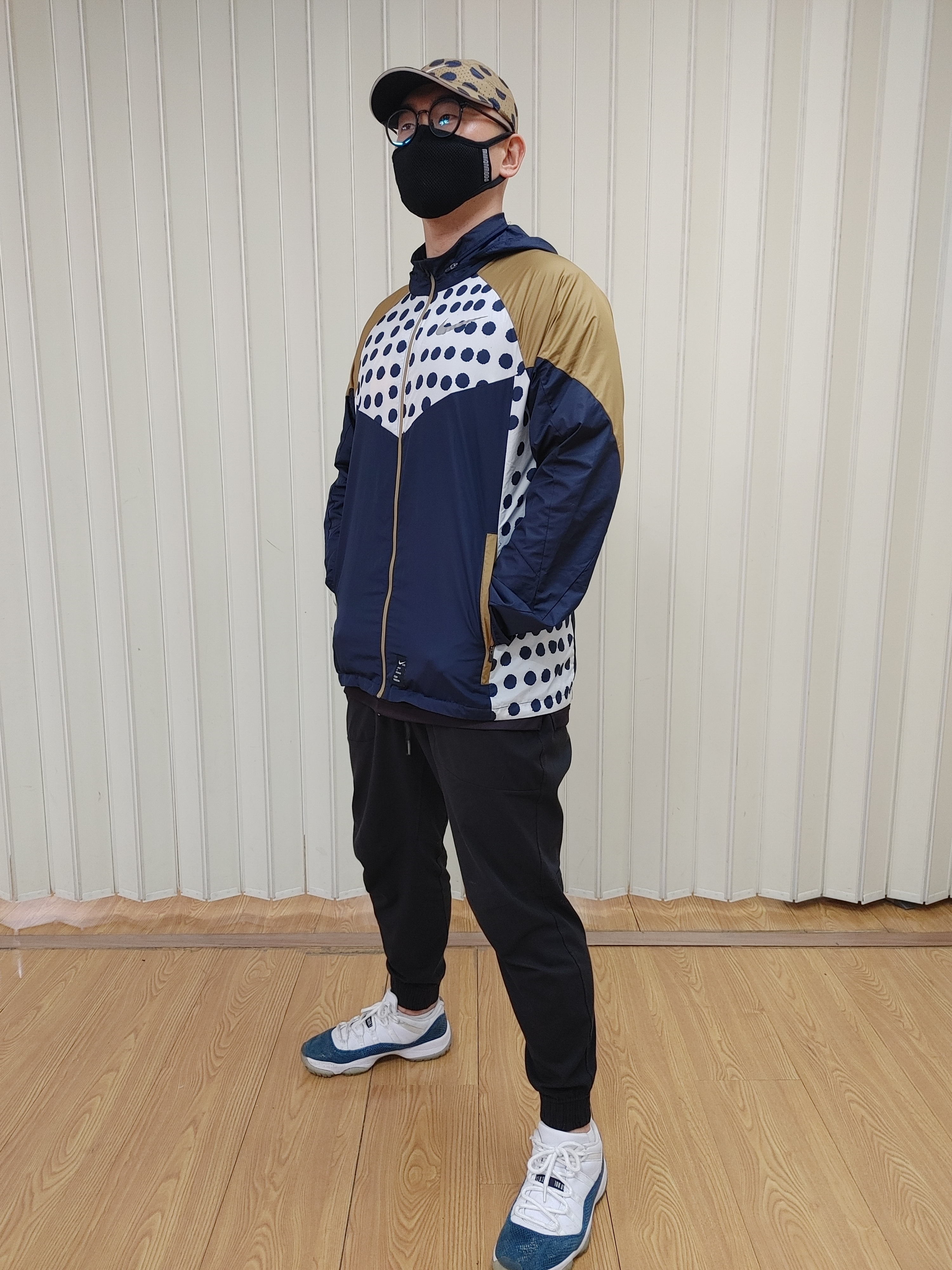 Jordan 11 Retro Low Navy Snakeskin 2019 착용 스타일 - 1