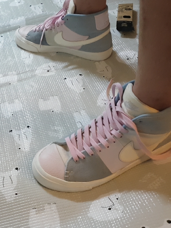 Nike Blazer Royal Easter 2018 착용 스타일 - 2