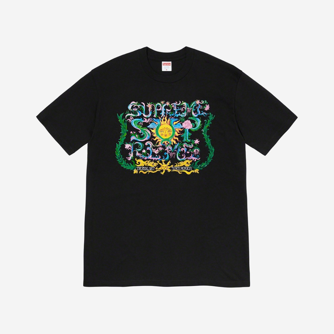 Supreme Crest T-Shirt Black - 21SS 상세 이미지 1