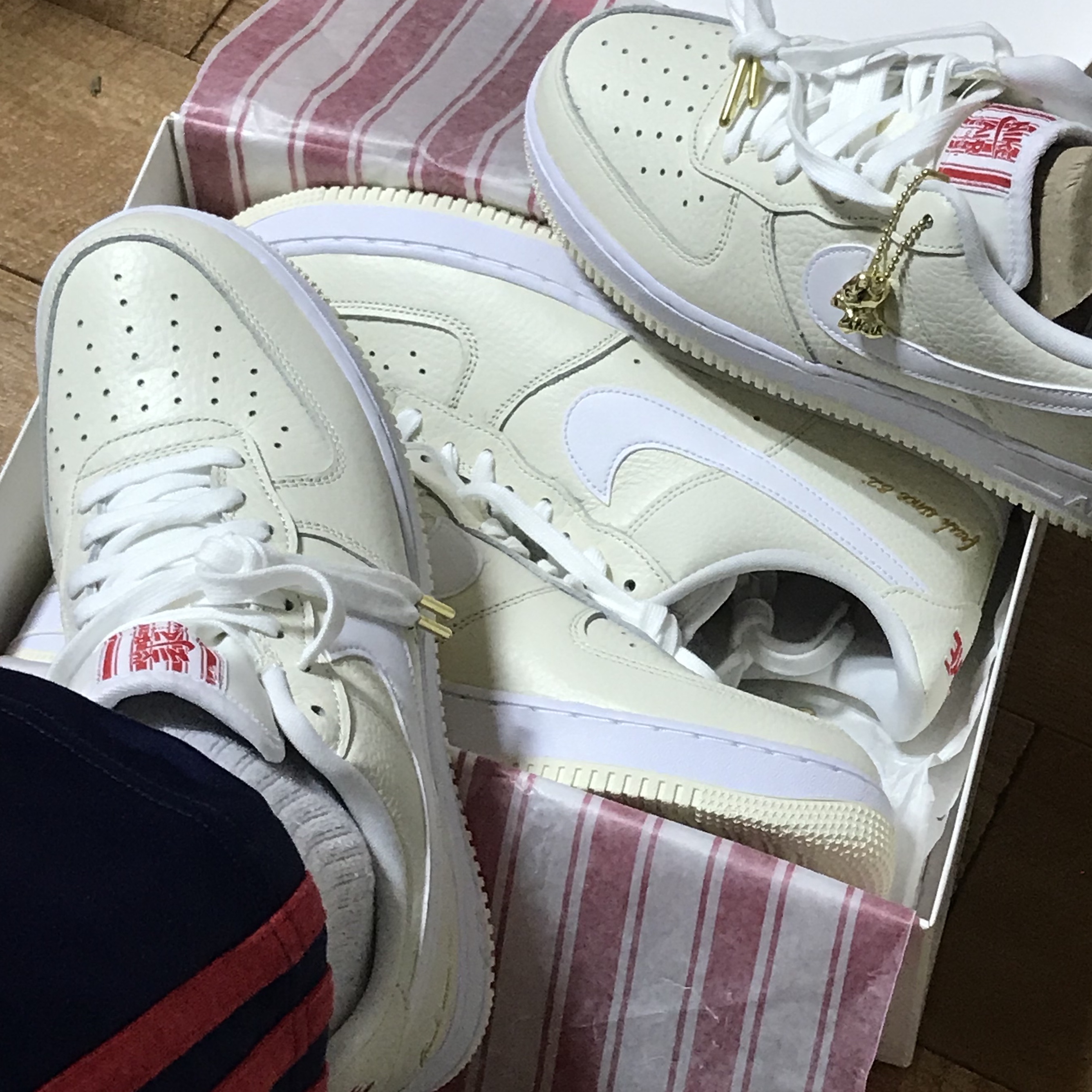 Nike Air Force 1 '07 PRM Popcorn 착용 스타일