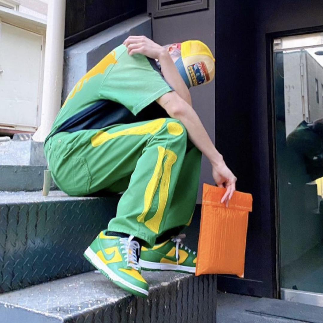 Nike Dunk Low SP Brazil 2020, (TD) Nike Dunk Low Brazil 2020 착용 스타일 - 3