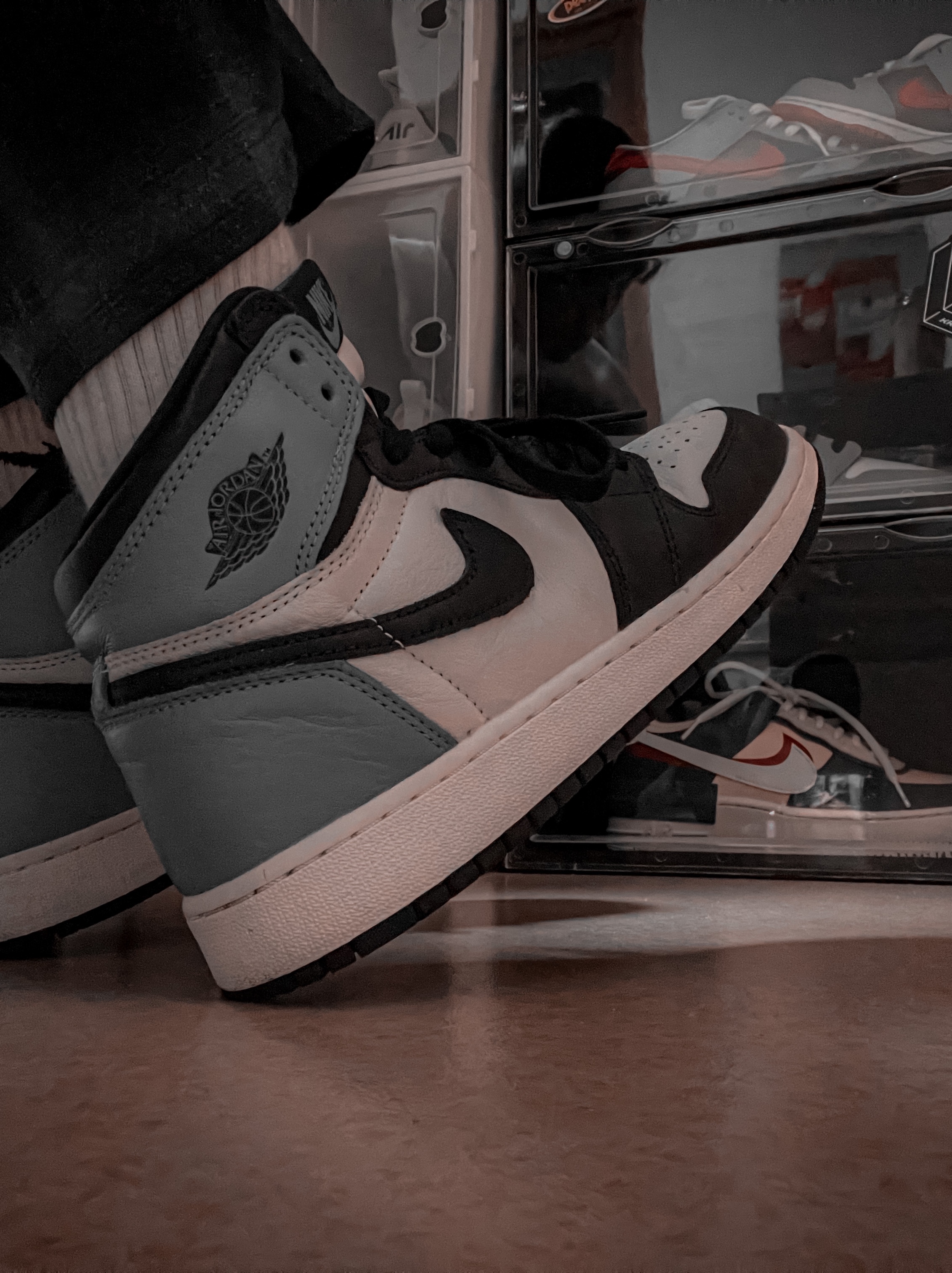 (GS) Jordan 1 Retro High Obsidian UNC 착용 스타일