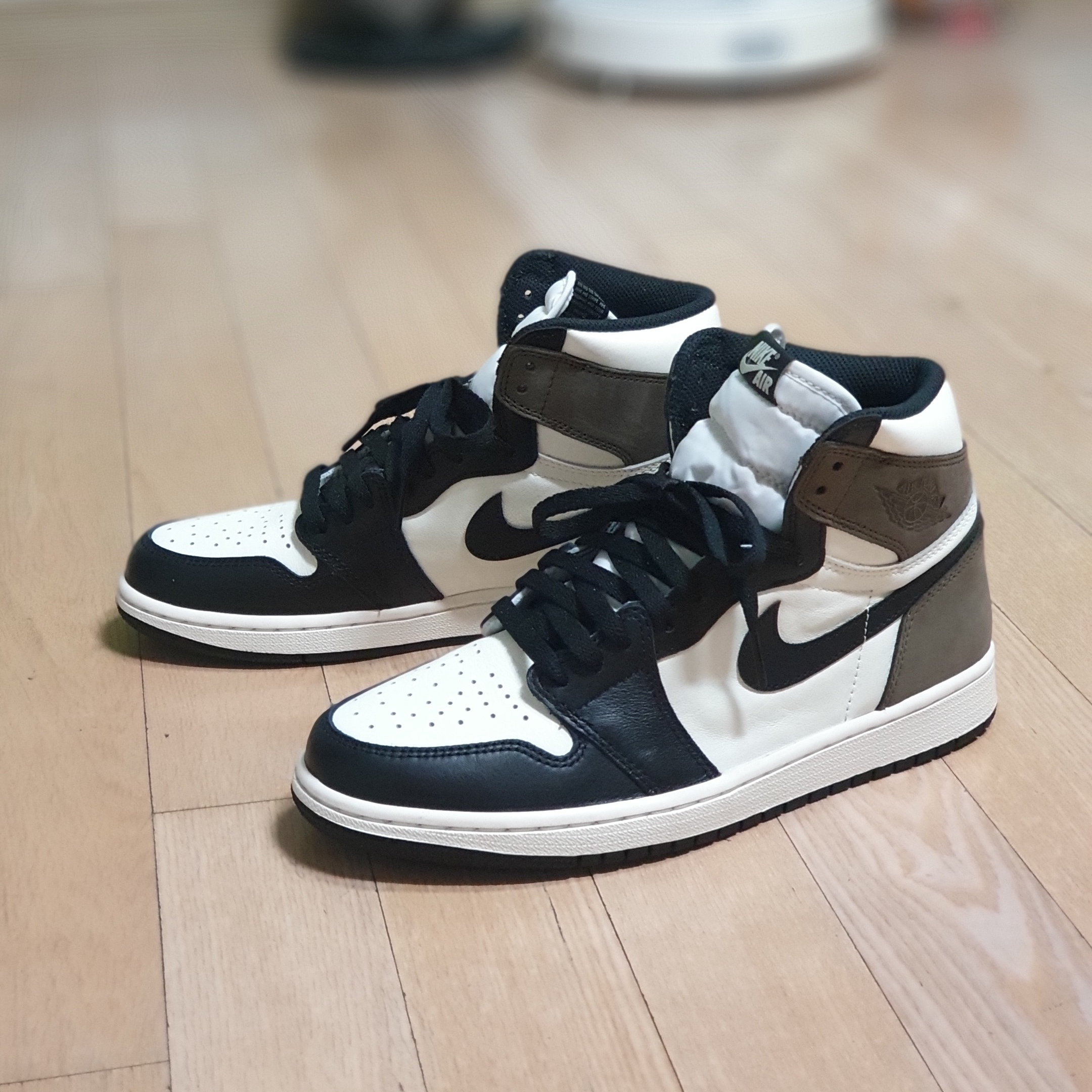 Jordan 1 Retro High OG Black Mocha 착용 스타일 - 2