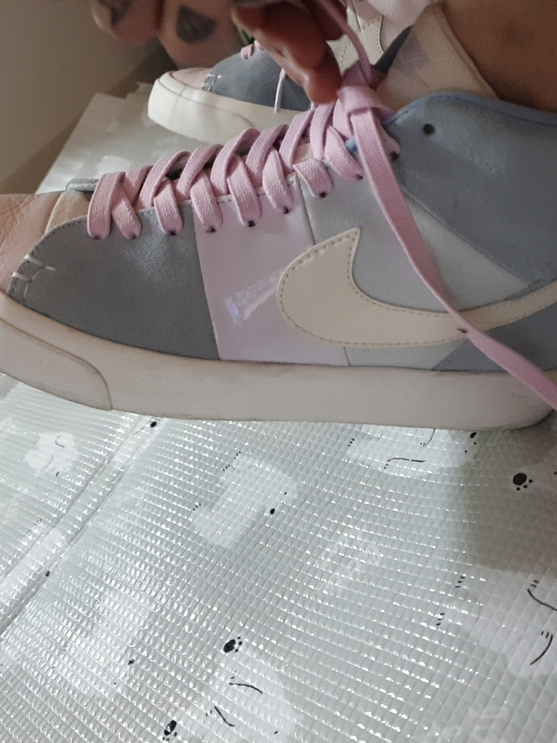 Nike Blazer Royal Easter 2018 착용 스타일 - 1