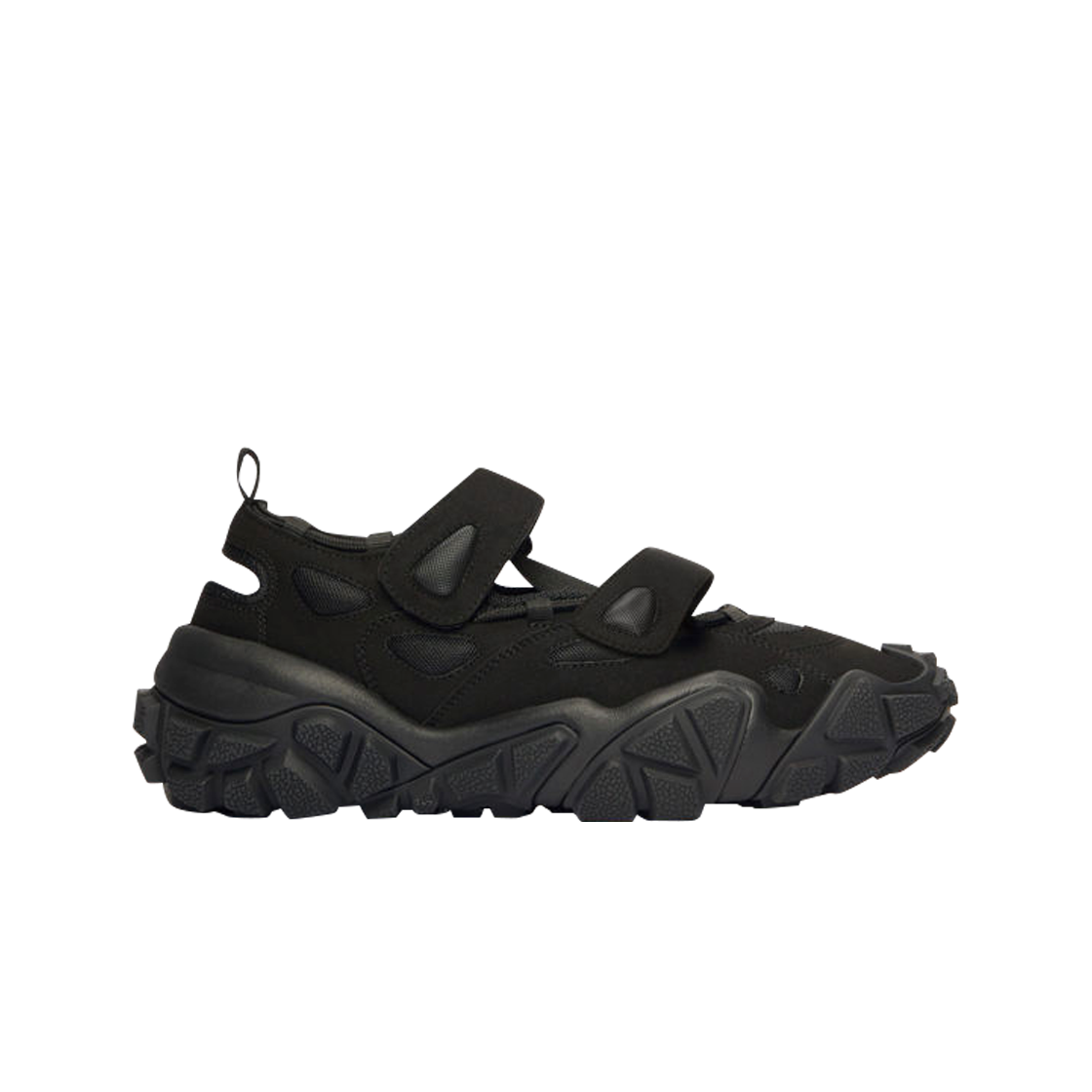 아크네 스튜디오 볼스터 브라이즈 M 벨크로 스니커즈 앤트러사이트 블랙(Acne Studios Bolzter Bryz M Velcro Sneakers Anthracite Black)